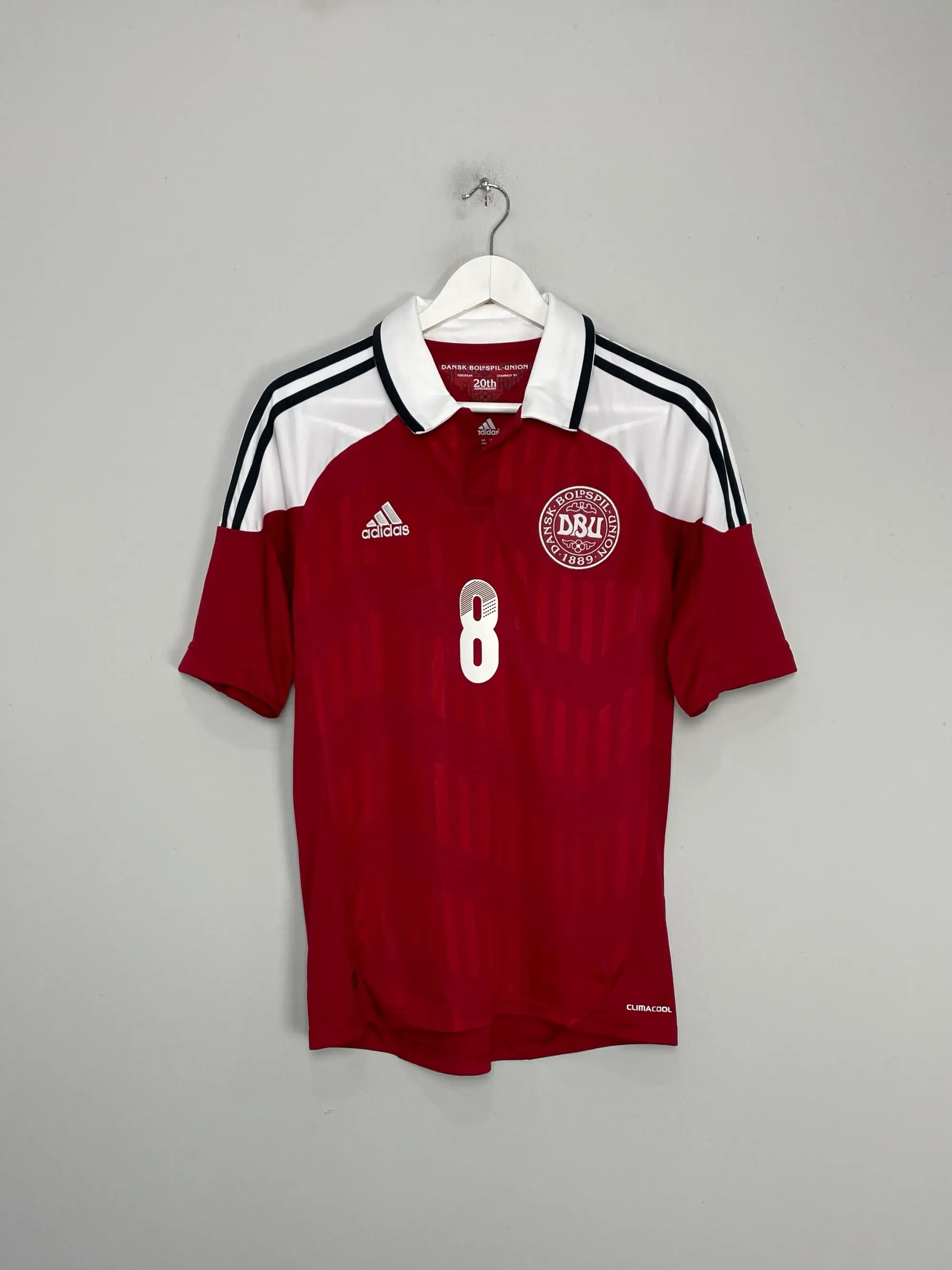 2012/13 DENMARK ERIKSEN #8 HOME SHIRT (S) ADIDAS | Cult Kits