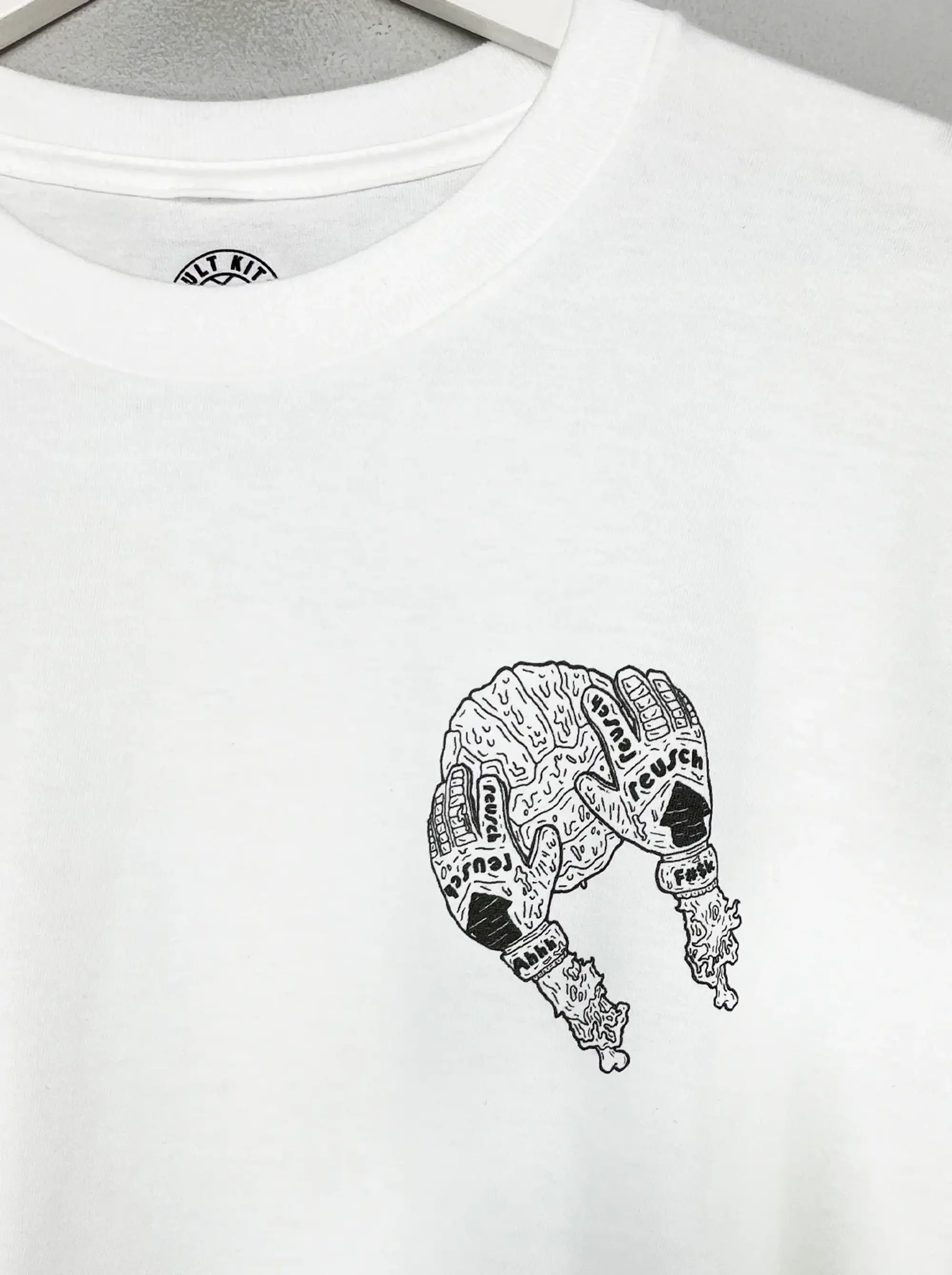 SAFE HANDS TEE, Small / Reusch / Black