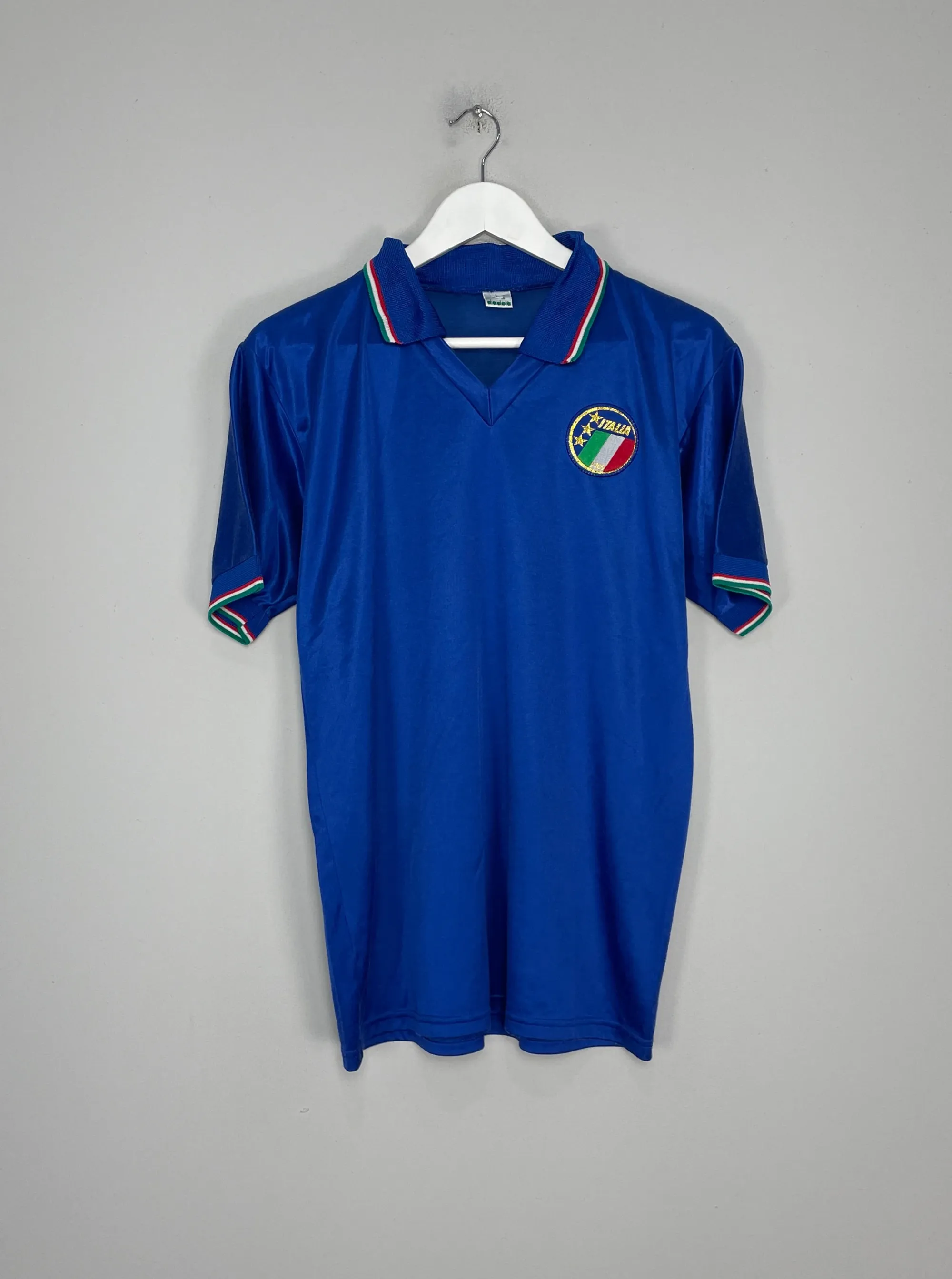 1986/90 ITALY *PLAYER ISSUE* HOME SHIRT (L) DIADORA