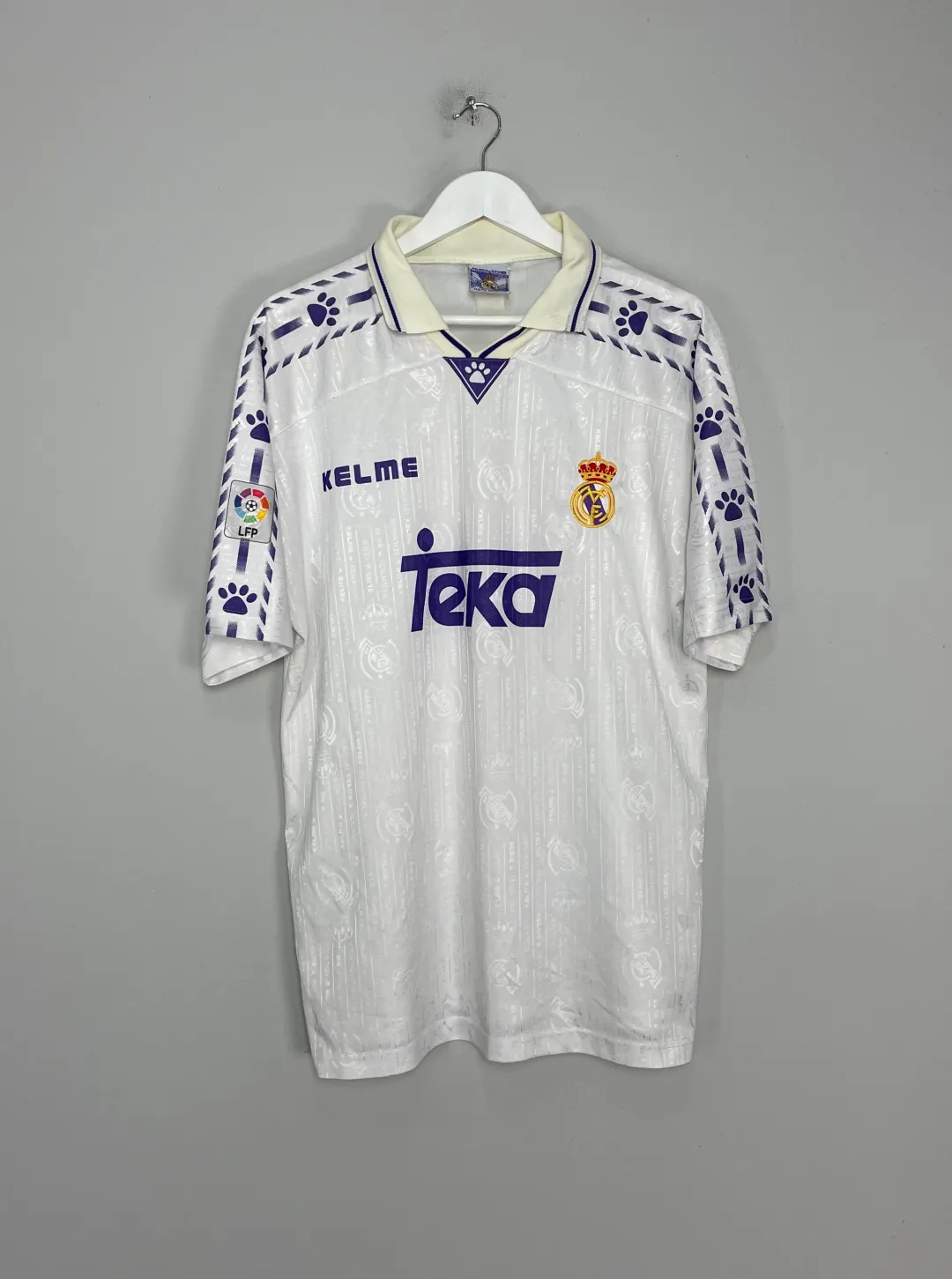 1996/97 REAL MADRID HOME SHIRT (XL) KELME | 8216326766819 | FOOTY.COM