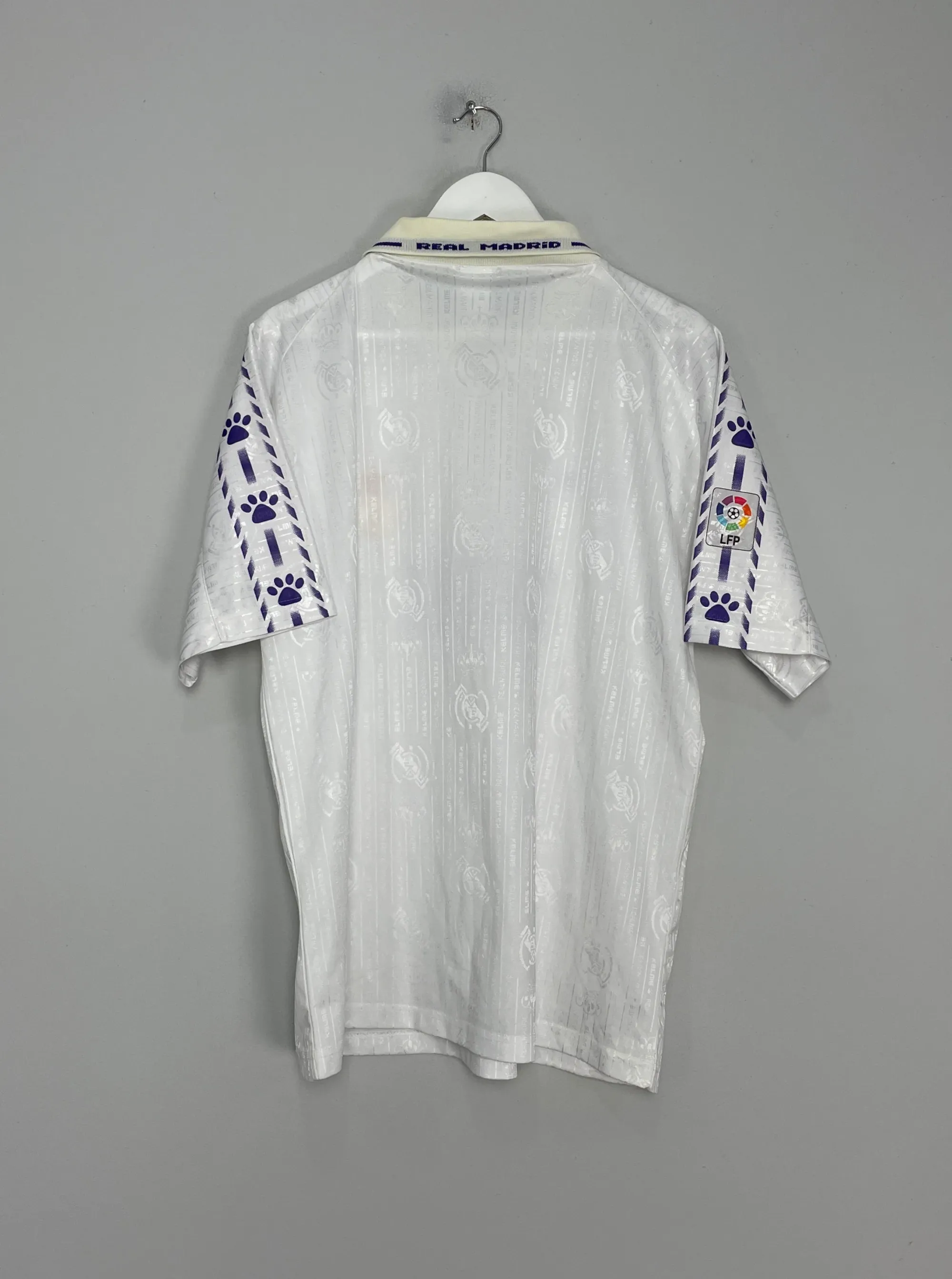 1996/97 REAL MADRID HOME SHIRT (XL) KELME | 8216326766819 | FOOTY.COM