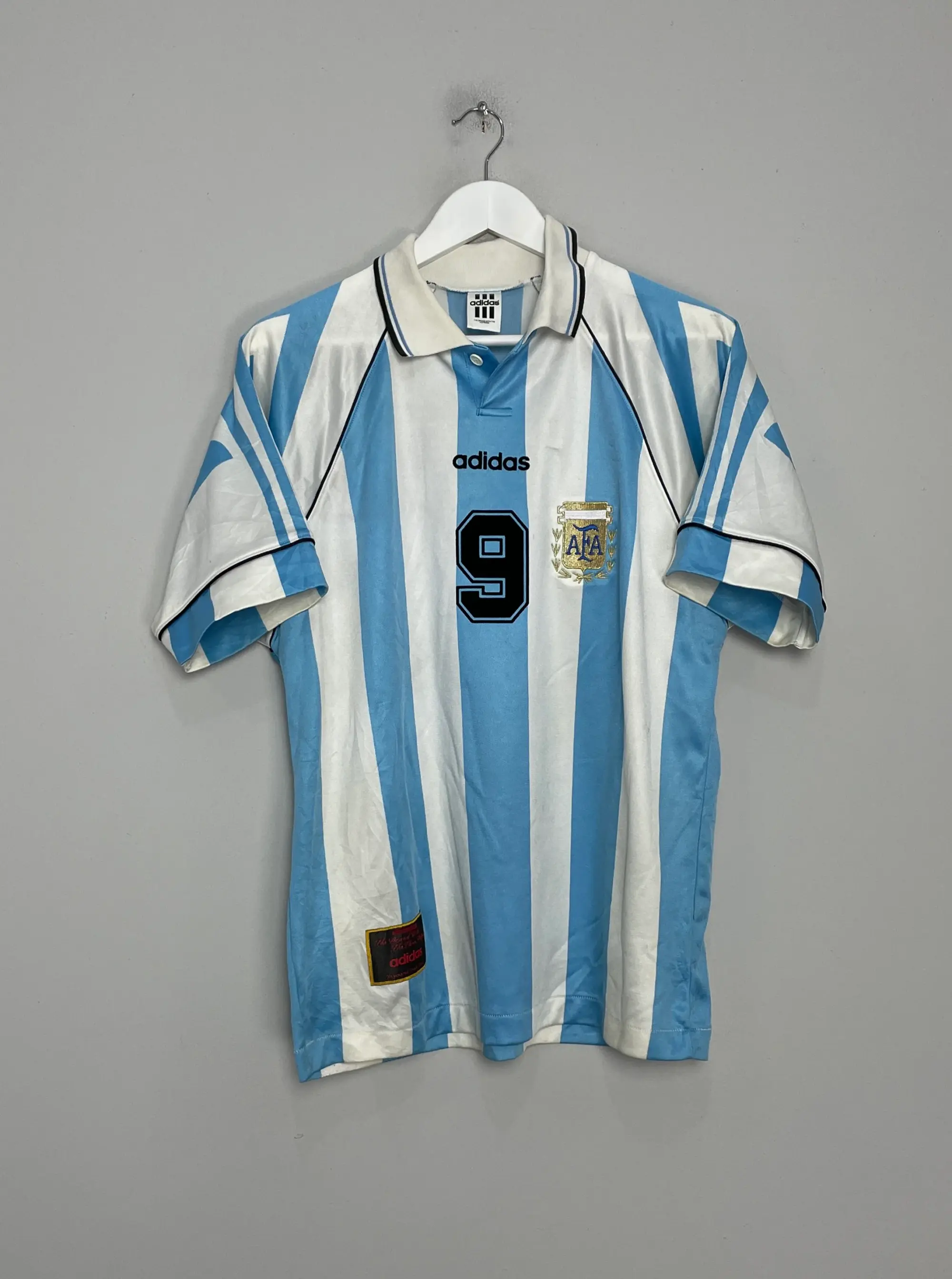 1996/98 GERMANY KLINSMANN #18 HOME SHIRT (XL) ADIDAS