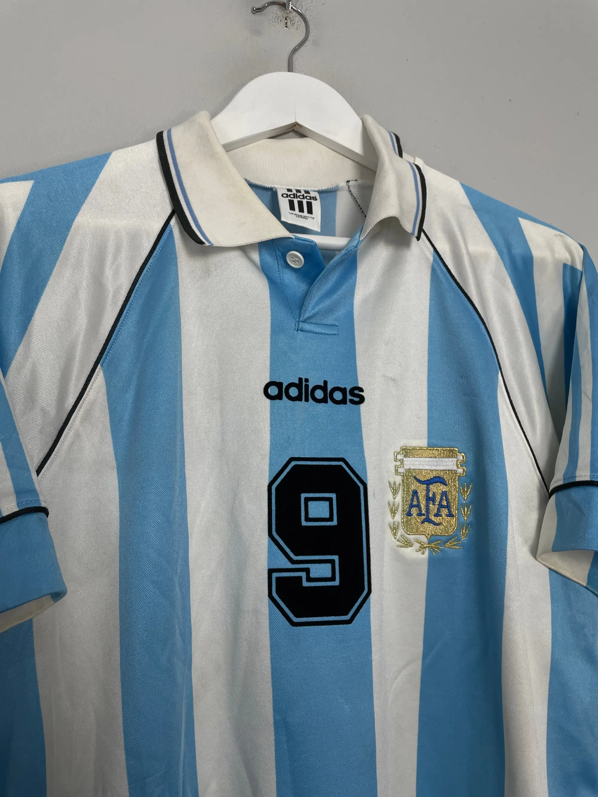 1996/98 GERMANY KLINSMANN #18 HOME SHIRT (XL) ADIDAS