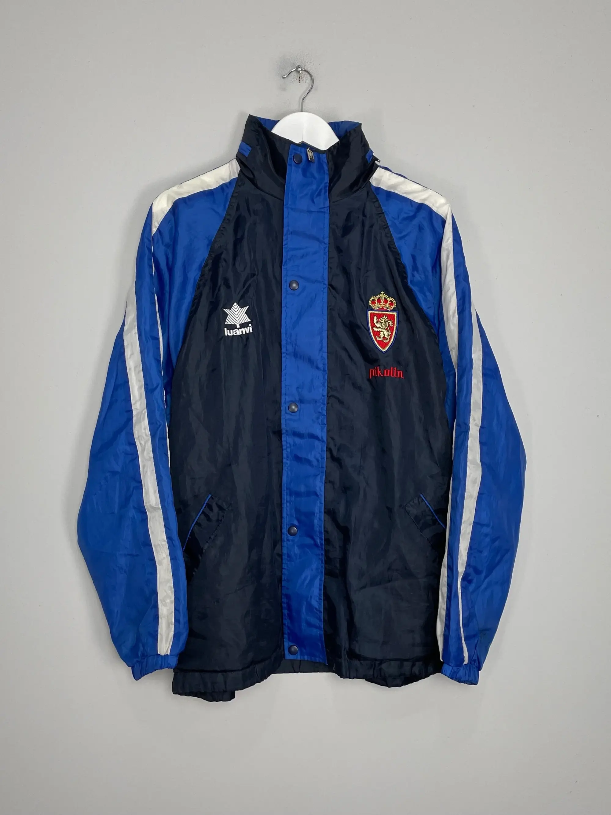 1999/01 REAL ZARAGOZA HOODED JACKET (L) LUANVI
