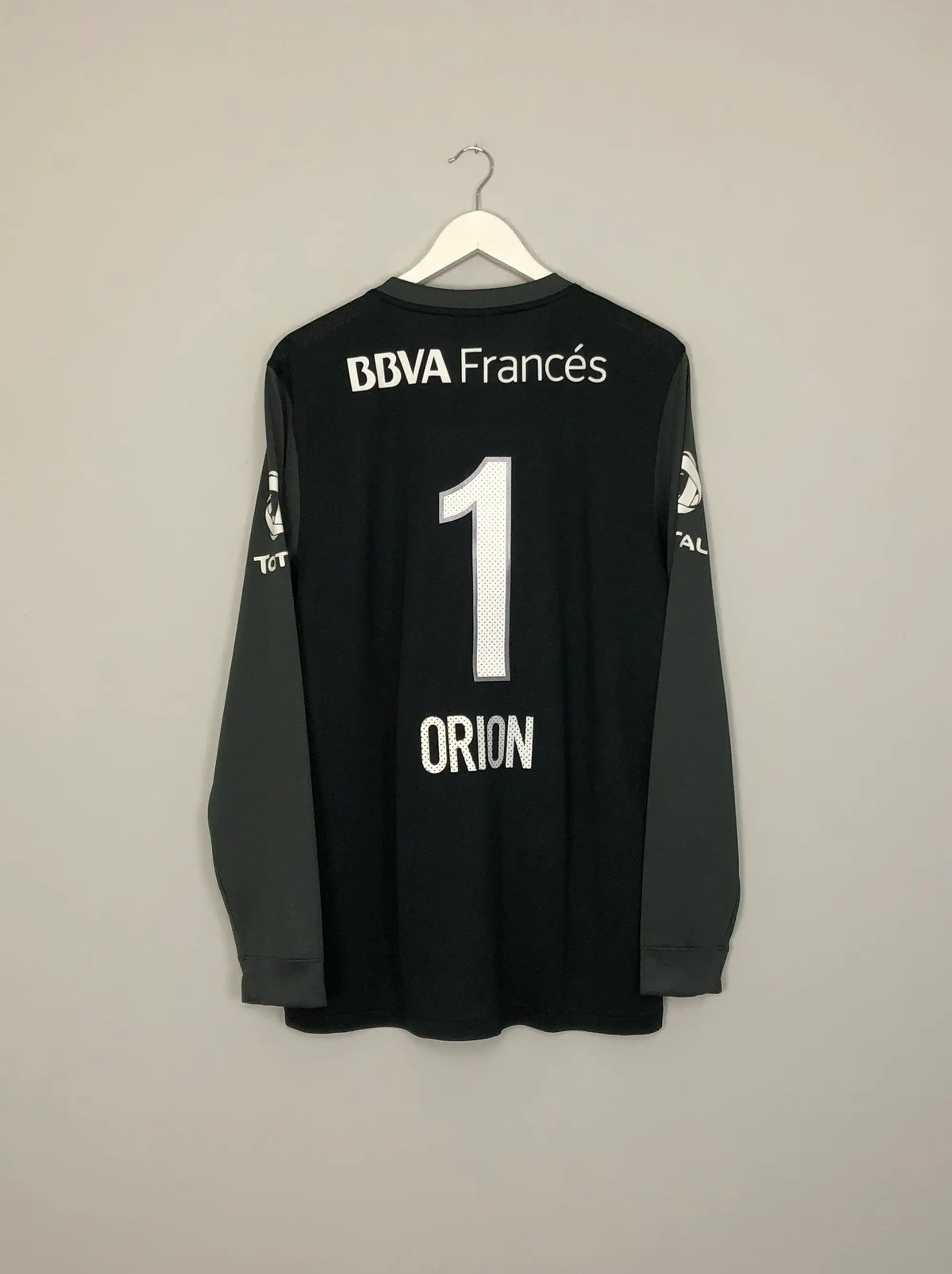 2014 BOCA JUNIORS ORION #1 *PLAYER ISSUE* GK SHIRT (L) NIKE