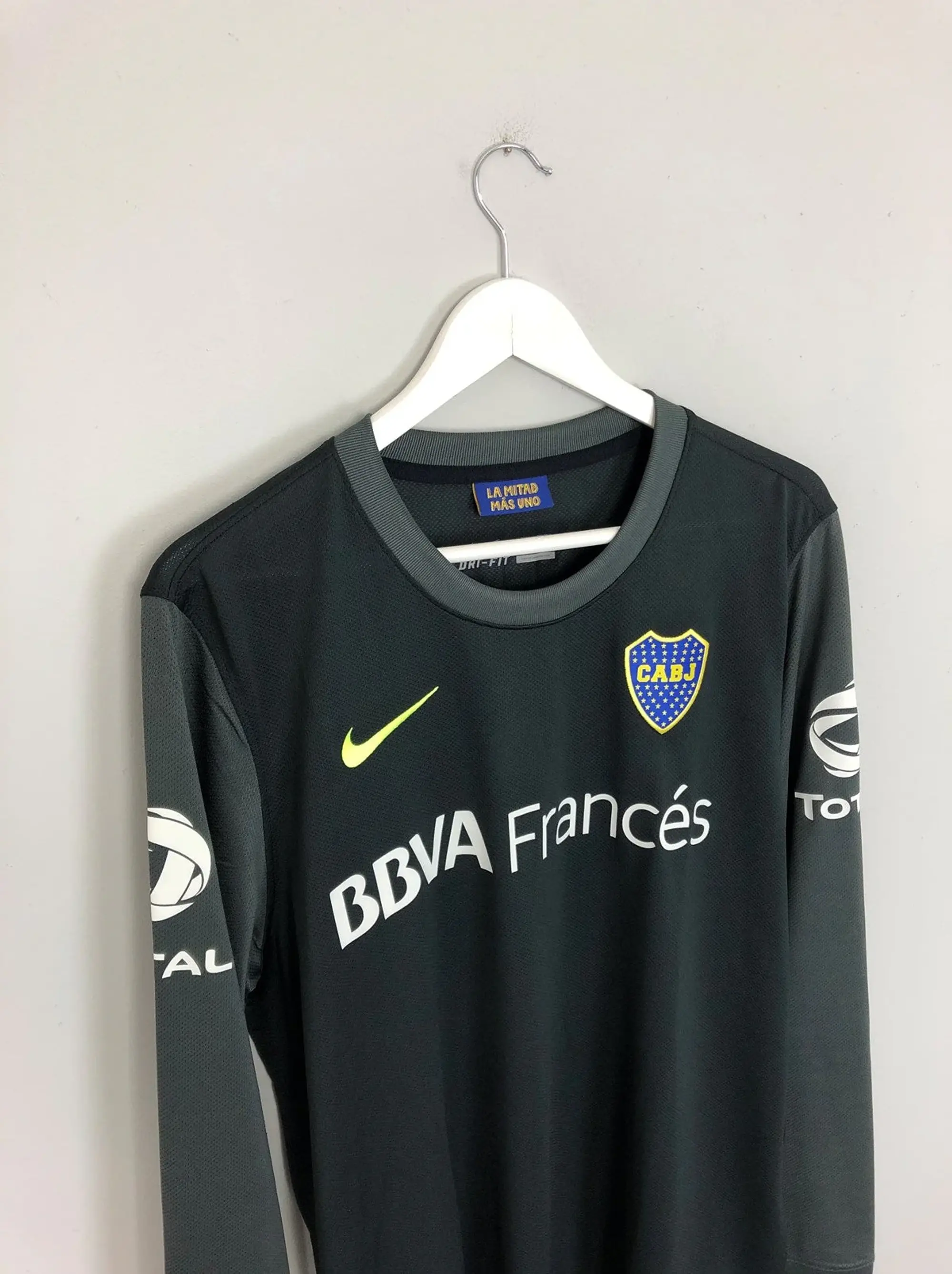 2014 BOCA JUNIORS ORION #1 *PLAYER ISSUE* GK SHIRT (L) NIKE