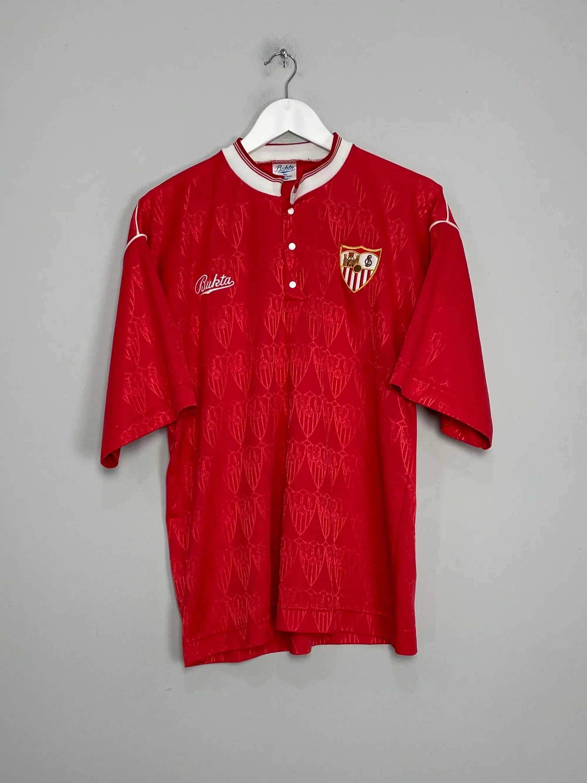 1990/92 SEVILLA MARADONA #10 AWAY SHIRT (M) BUKTA