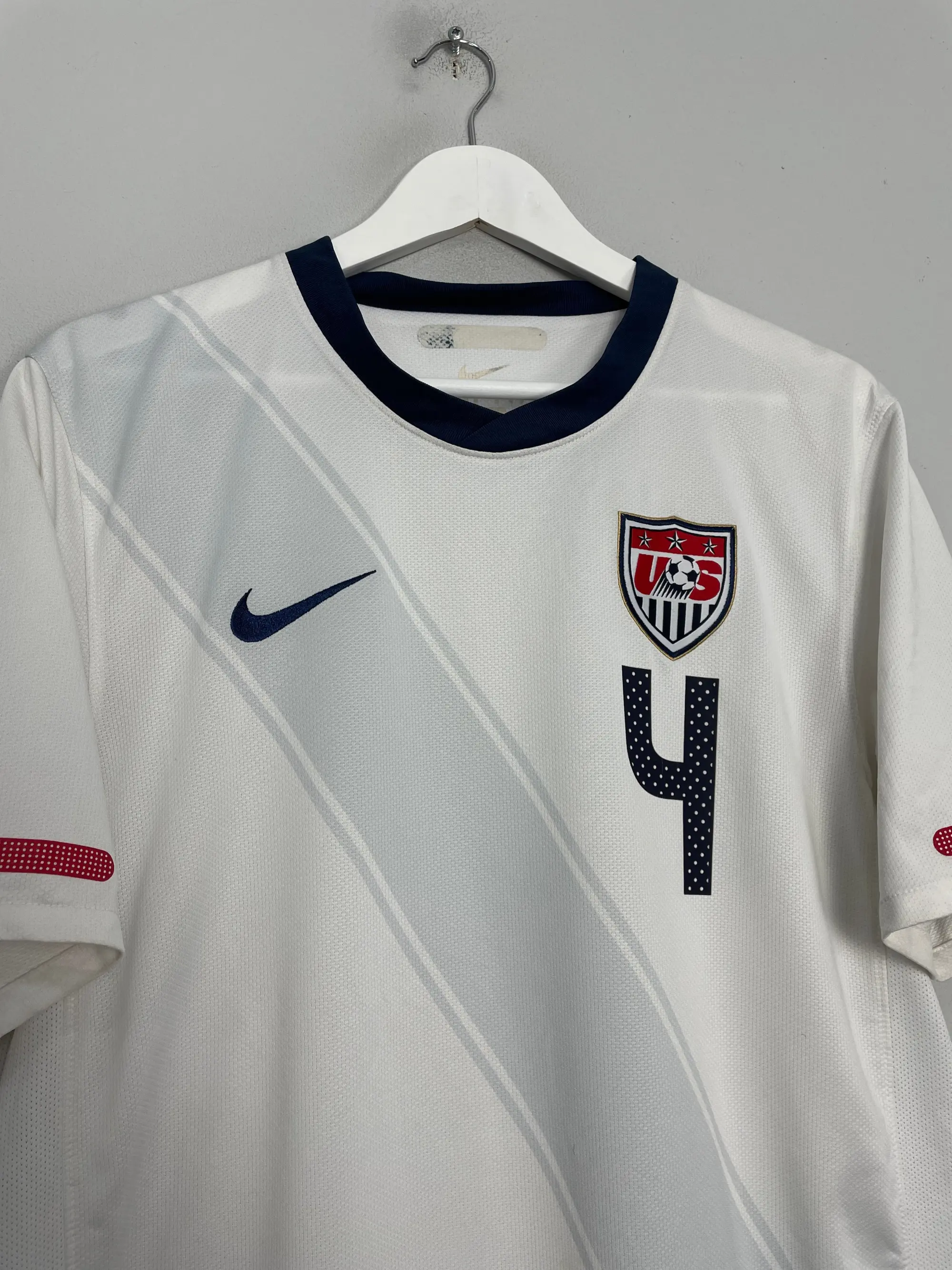 2010/11 USA BRADLEY #4 HOME SHIRT (L) NIKE