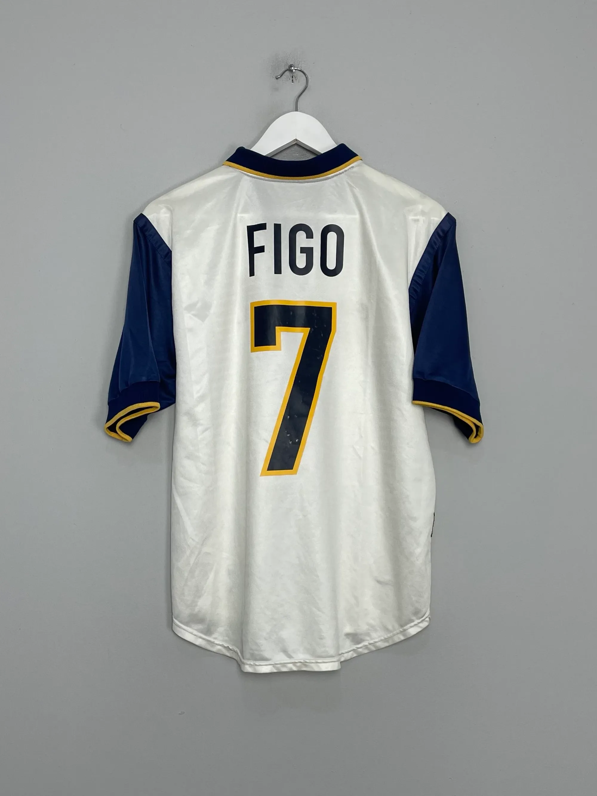 1998/00 PORTUGAL FIGO #7 AWAY SHIRT (M) NIKE | 826007-699 | FOOTY.COM