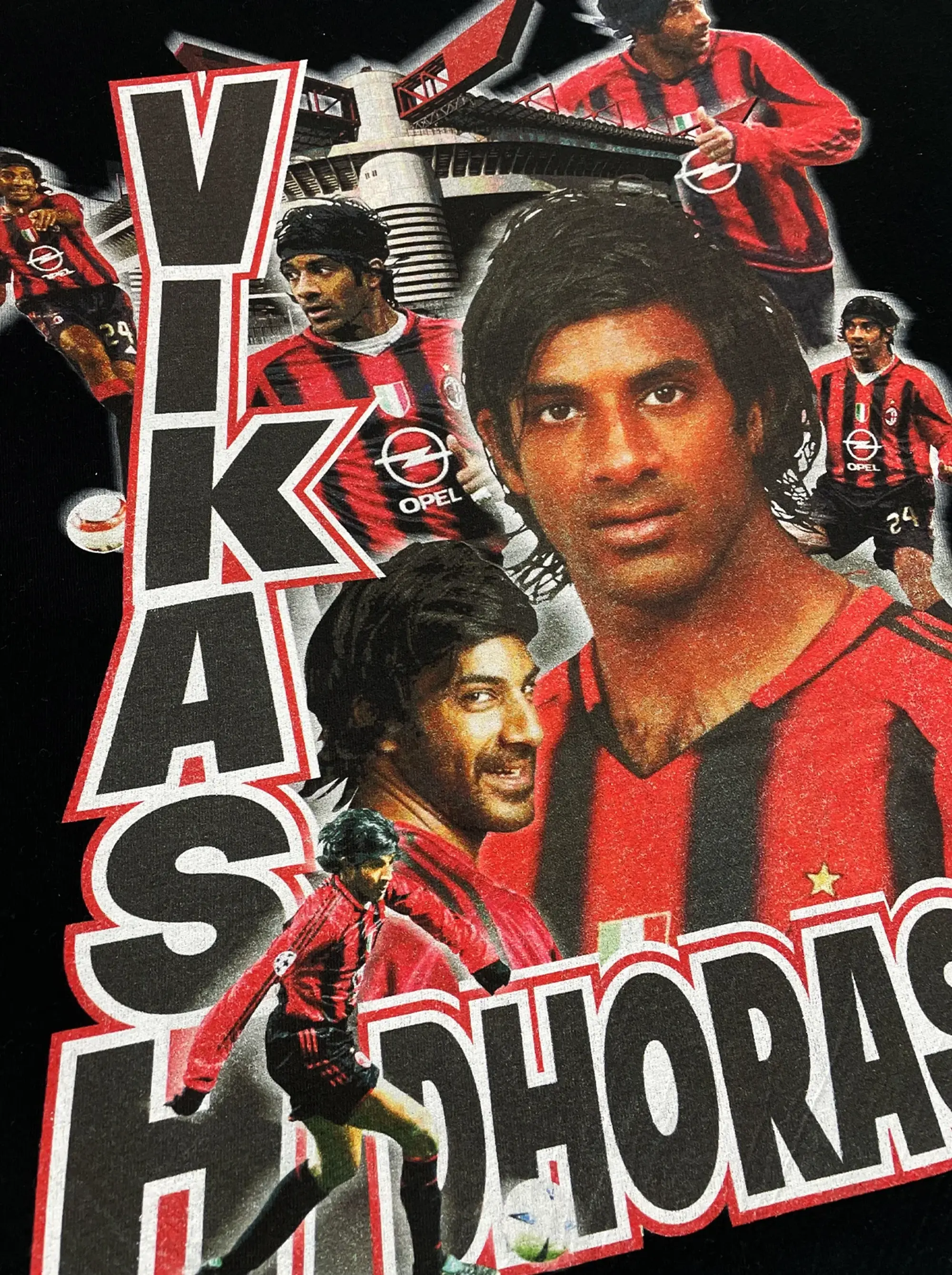 AC MILAN IL CAPITANO MALDINI BOOTLEG TEE | Cult Kits, Small / AC Milan / White