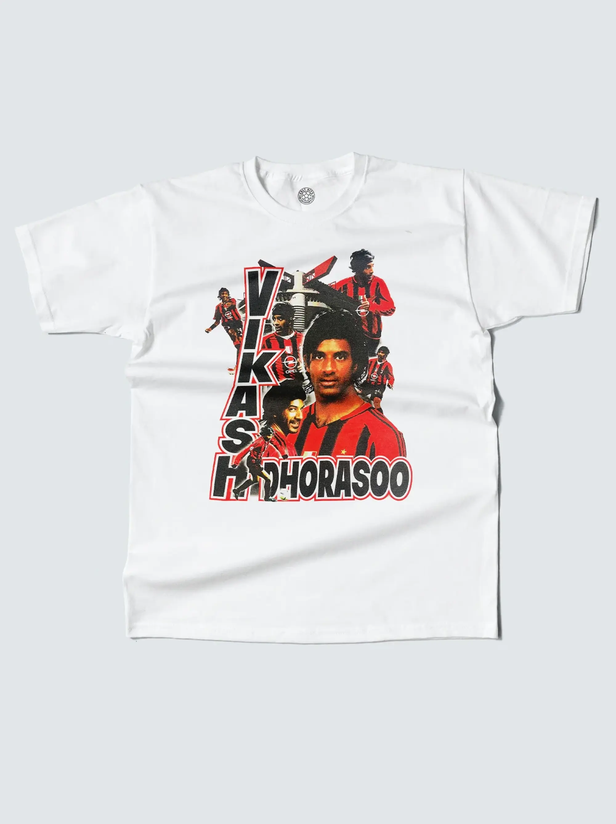 AC MILAN IL CAPITANO MALDINI BOOTLEG TEE | Cult Kits, Small / AC Milan / White
