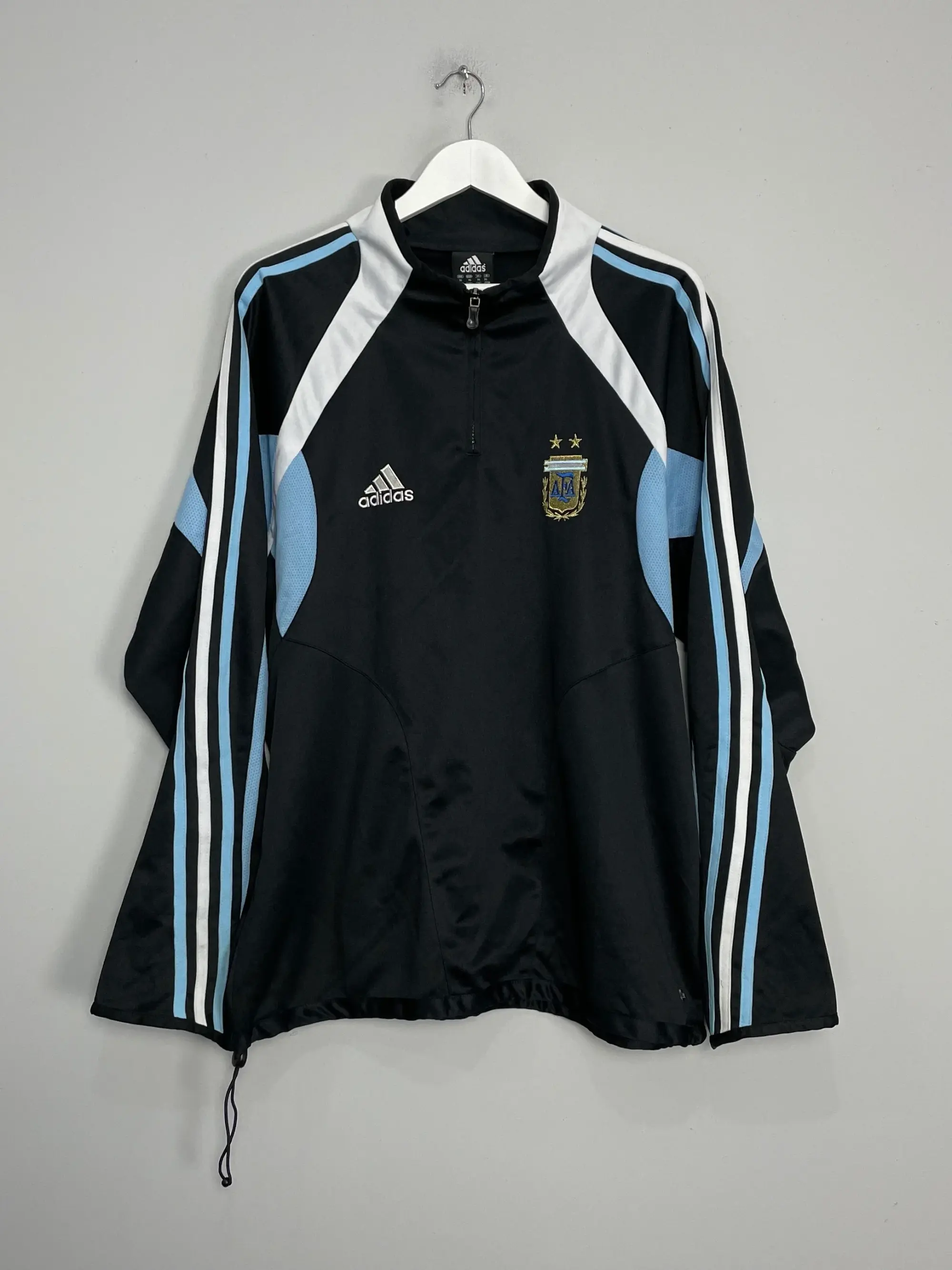 2004/05 ARGENTINA 1/4 ZIP JACKET (XL) ADIDAS