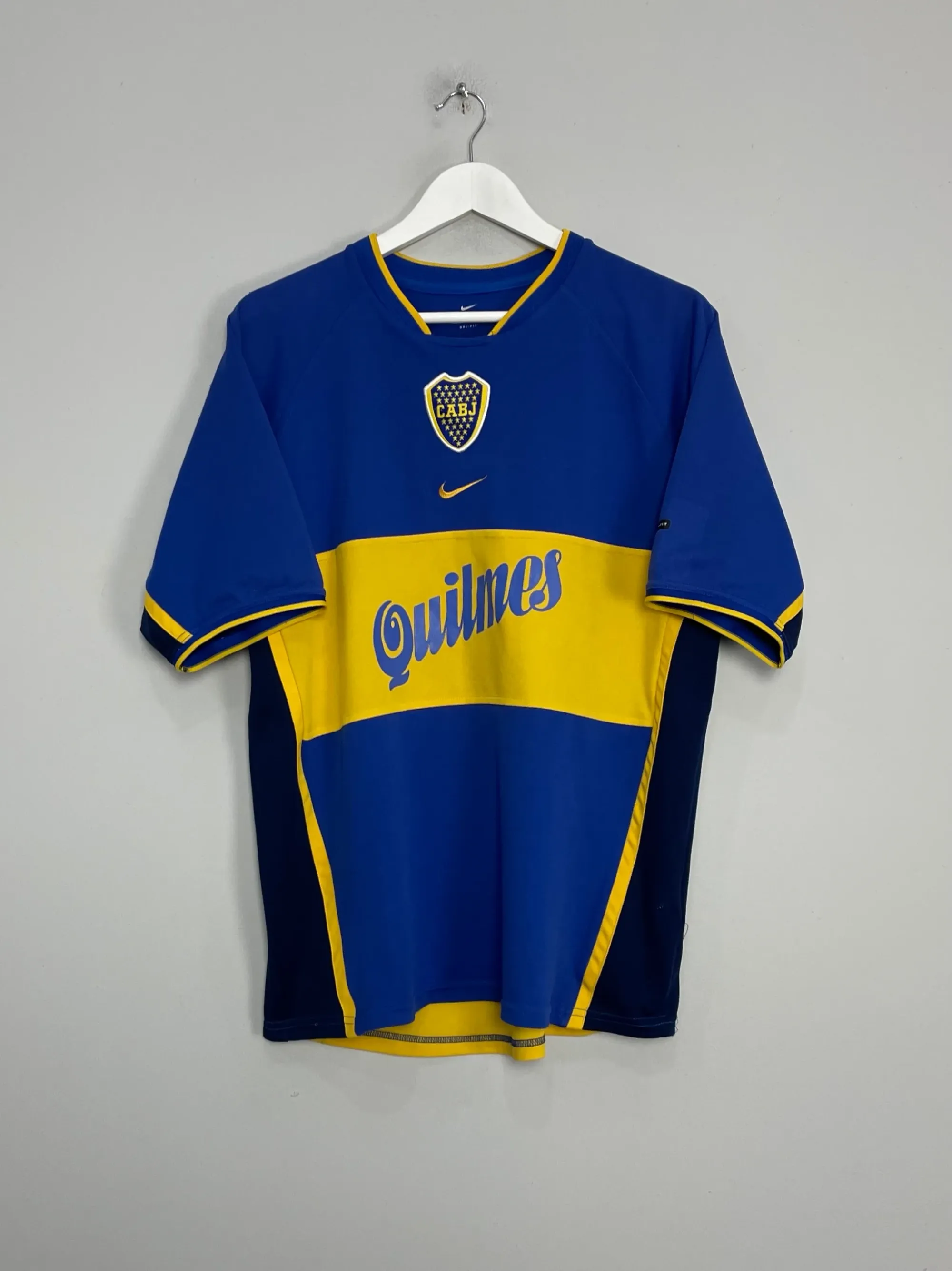 NIKE - ボカジュニアーズ【公式】Sサイズユニフォーム NIKE ボカ・ジュニアーズ 2001‐2002 HOME S/Sユニフォーム M