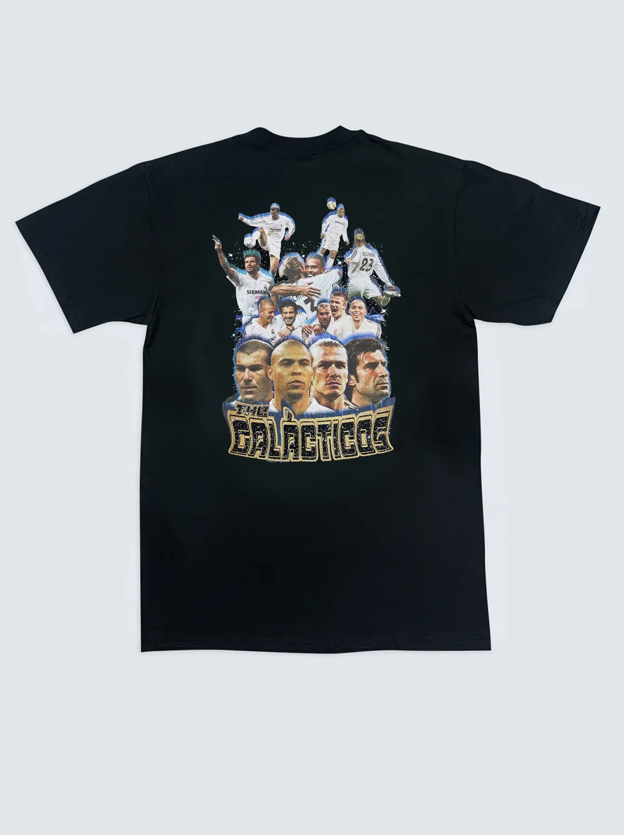 REAL MADRID THE GÁLACTICOS BOOTLEG TEE, Small / Real Madrid / Black
