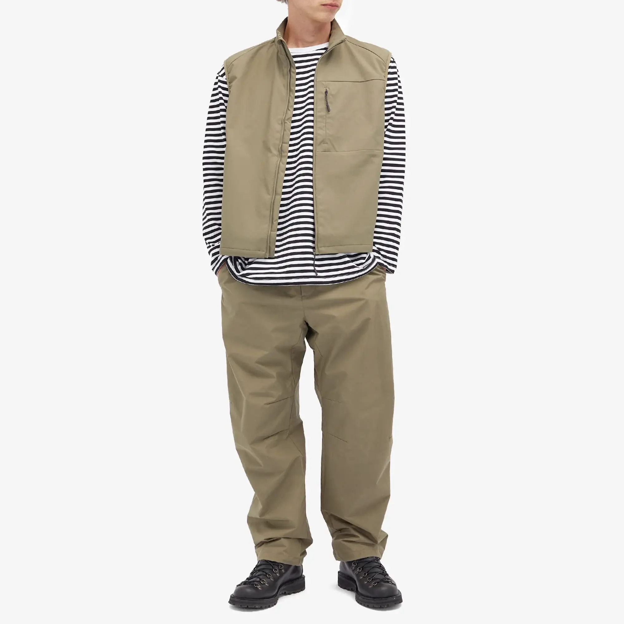 Norse Projects Men's Alvar Gore-Tex Tech Trousers Sediment Green