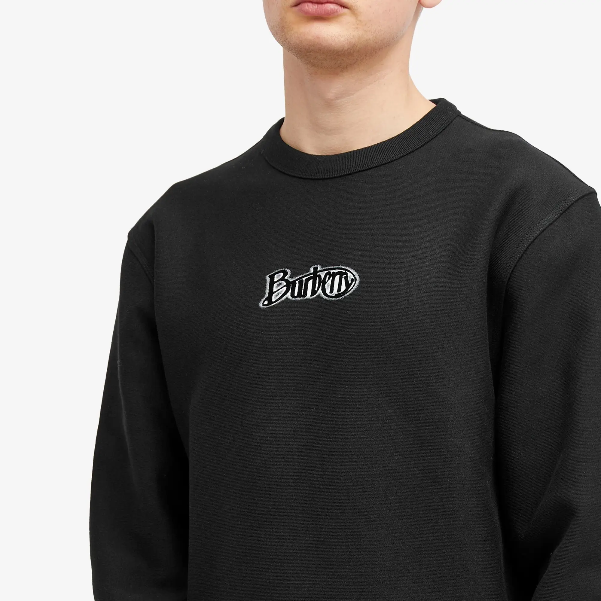 Burberry Men's Archive Logo Sweatshirt Coal