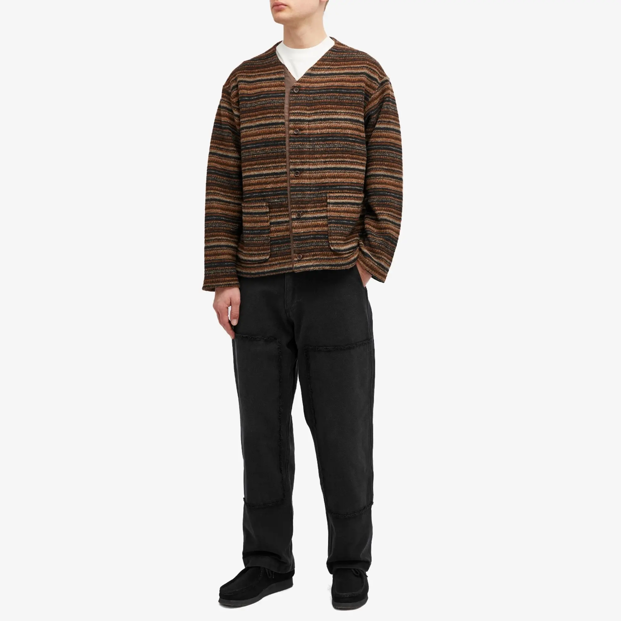 Heresy Men's Scraggy Workwear Trousers Black