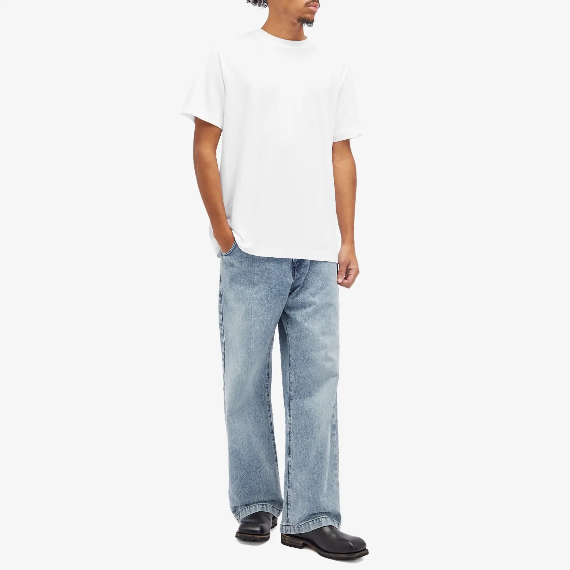 Norse Projects Jakob Cotton Crepe T-shirt - White