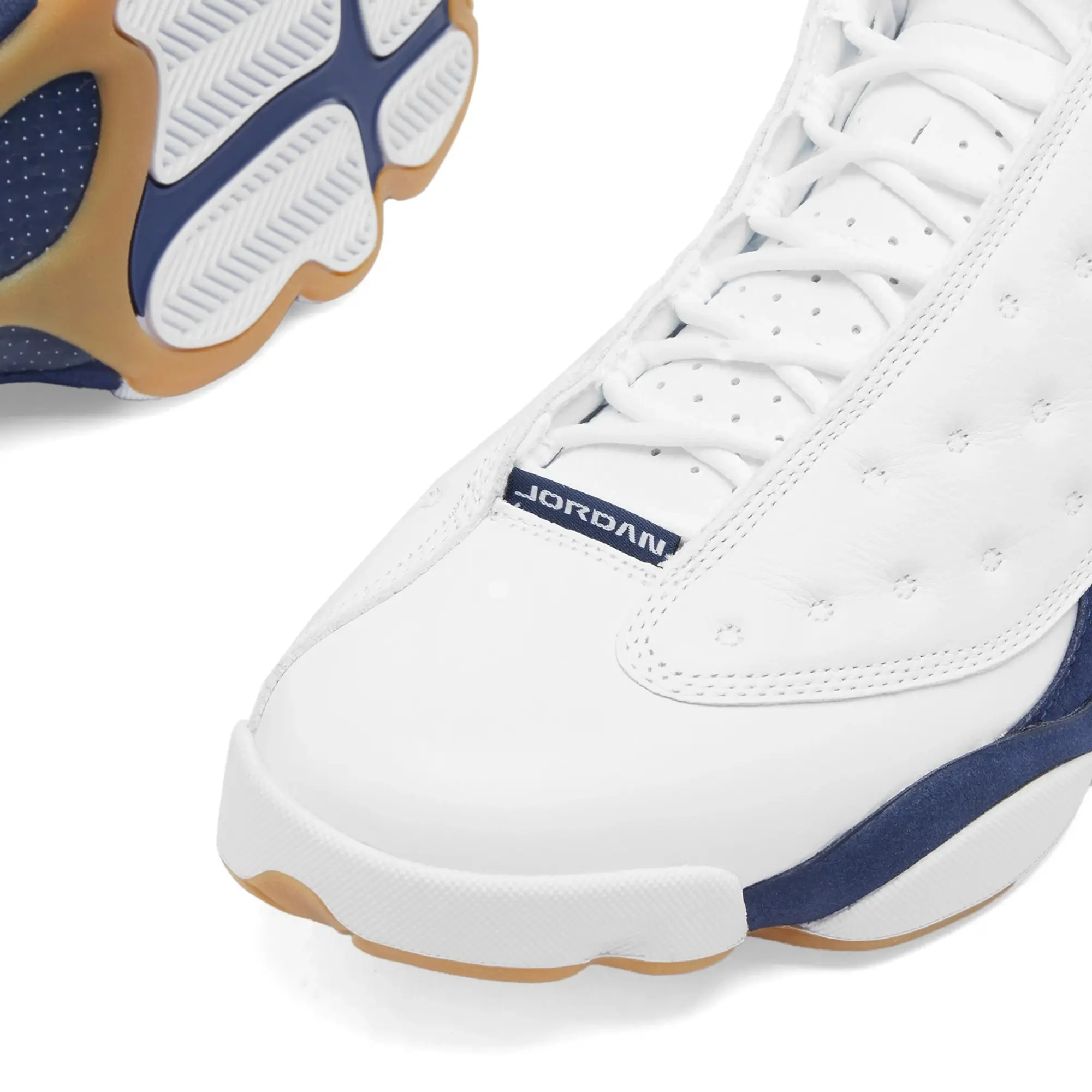 Nike Jordan Air Jordan 13 Retro Sneaker White/Navy/Brown