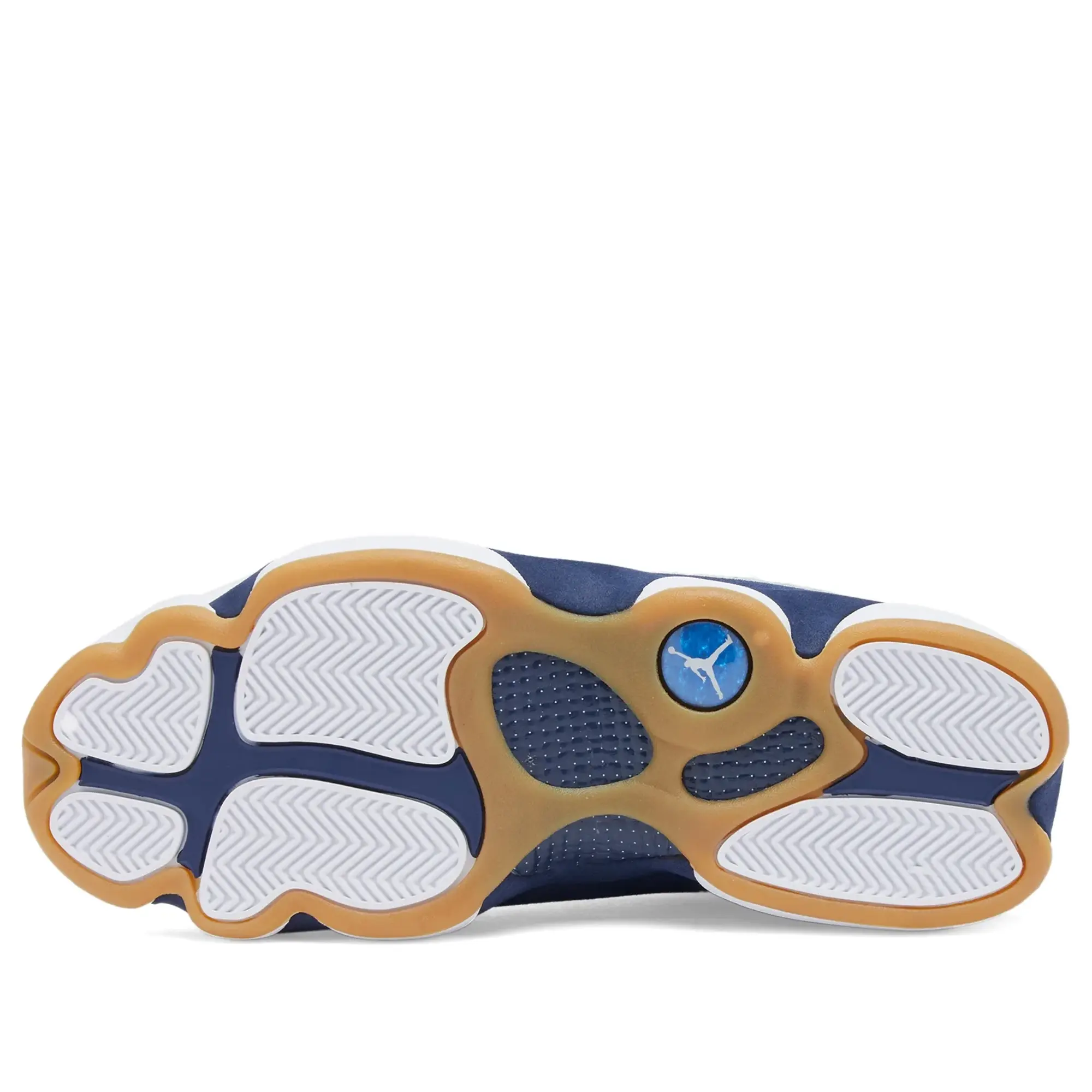 Nike Jordan Air Jordan 13 Retro Sneaker White/Navy/Brown