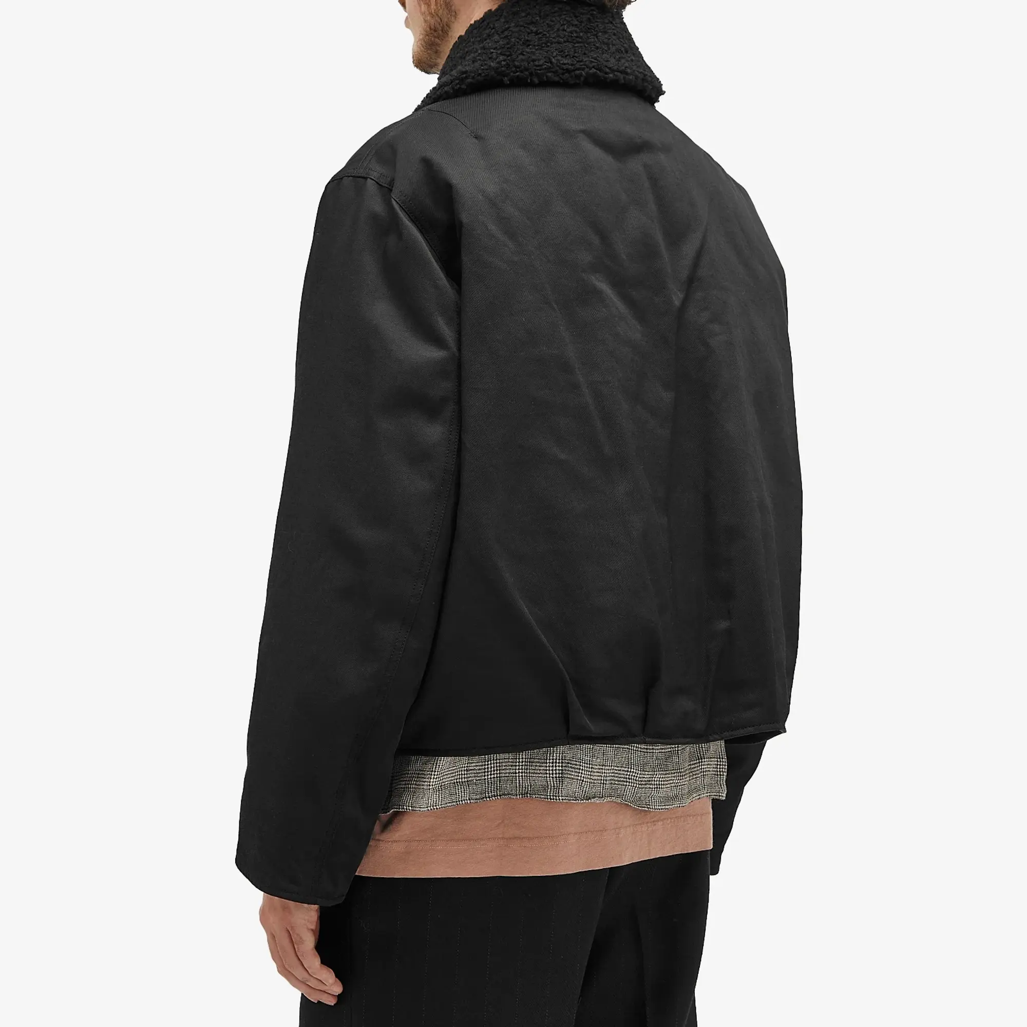 Our Legacy Men's Ace Nylon Jacket Black Aero Nylon
