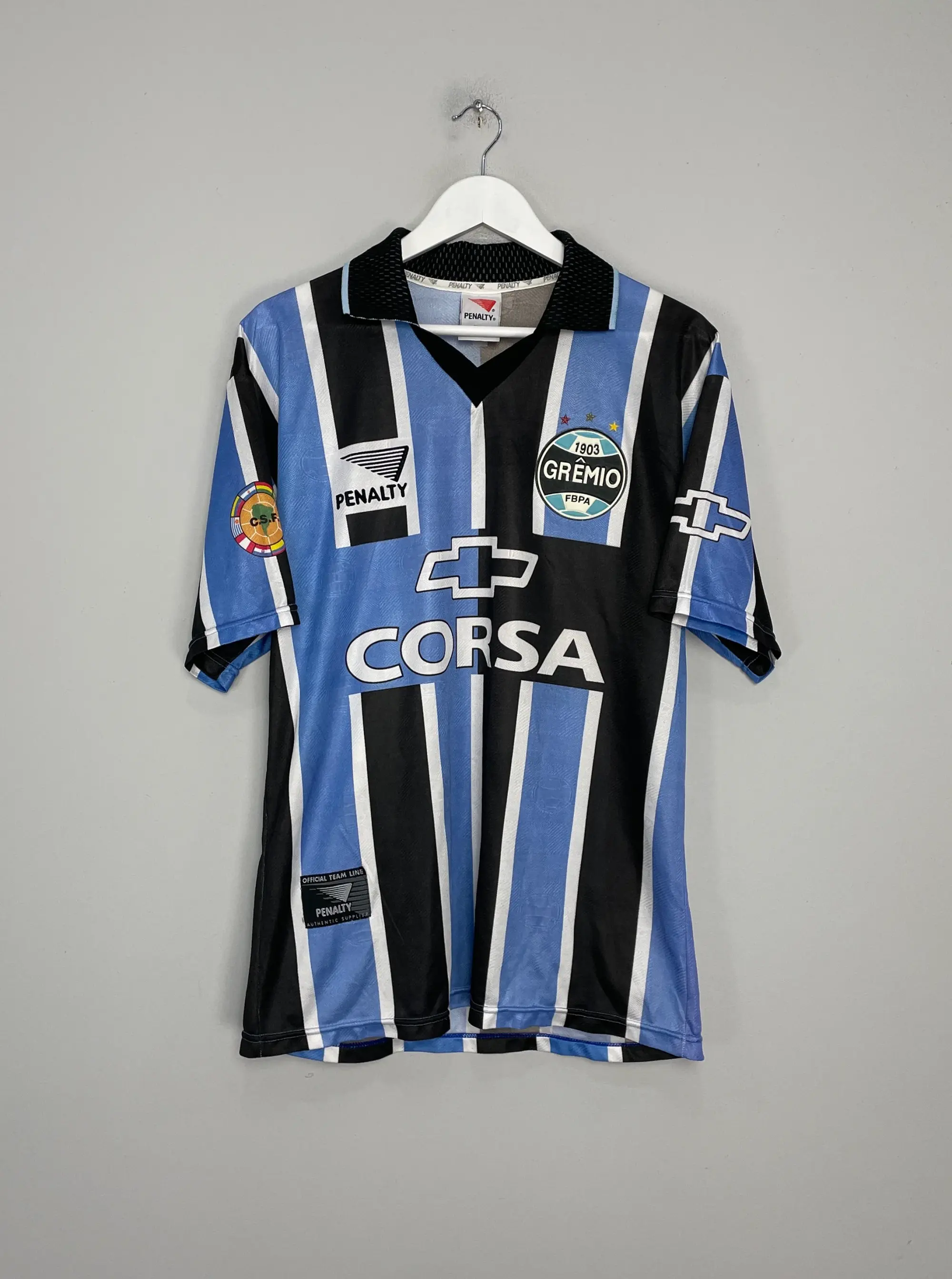 1999 Gremio Porto Alegre Authentic Authentic Penalty Triple