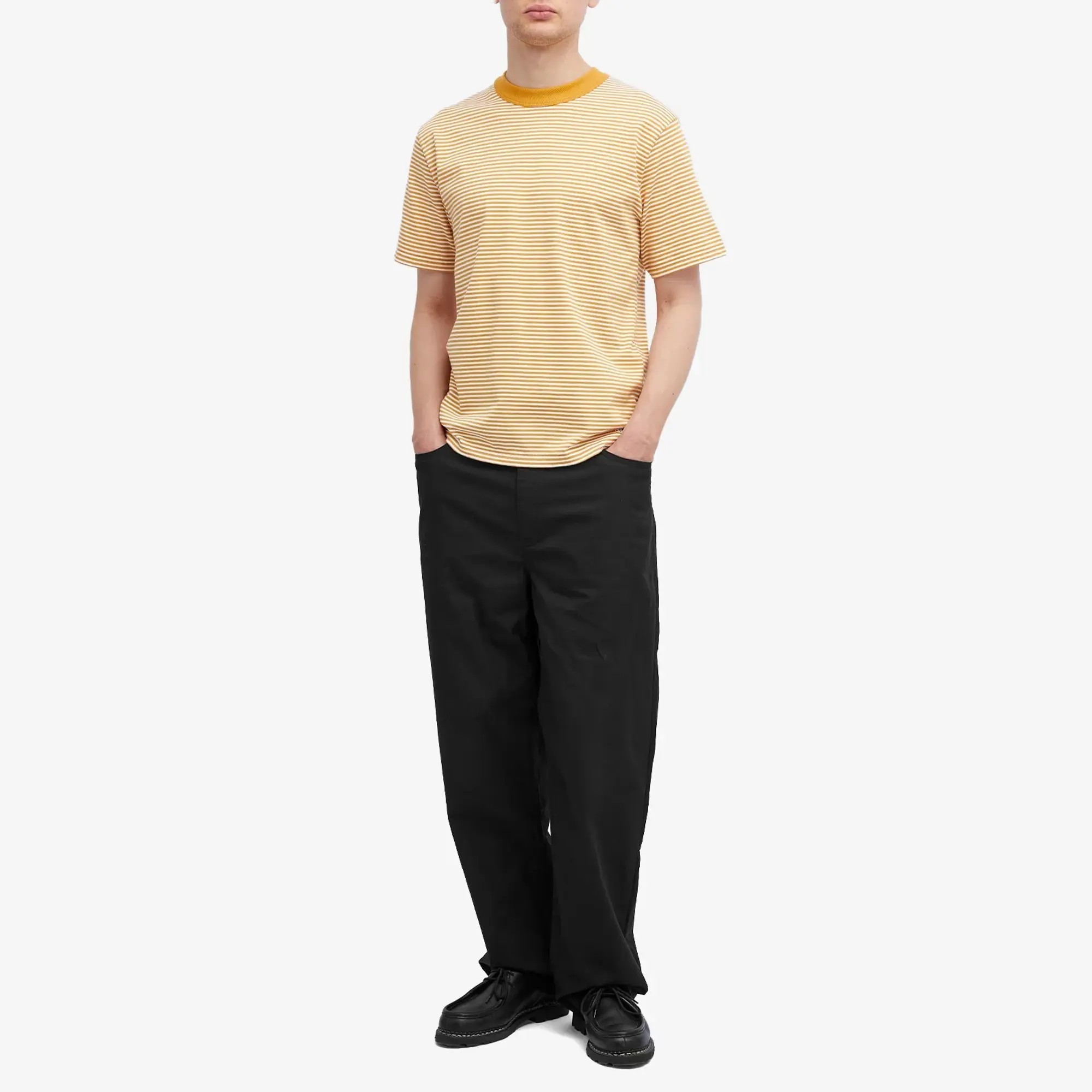 Norse Projects Men's Ragnar Broken Twill Pants Black