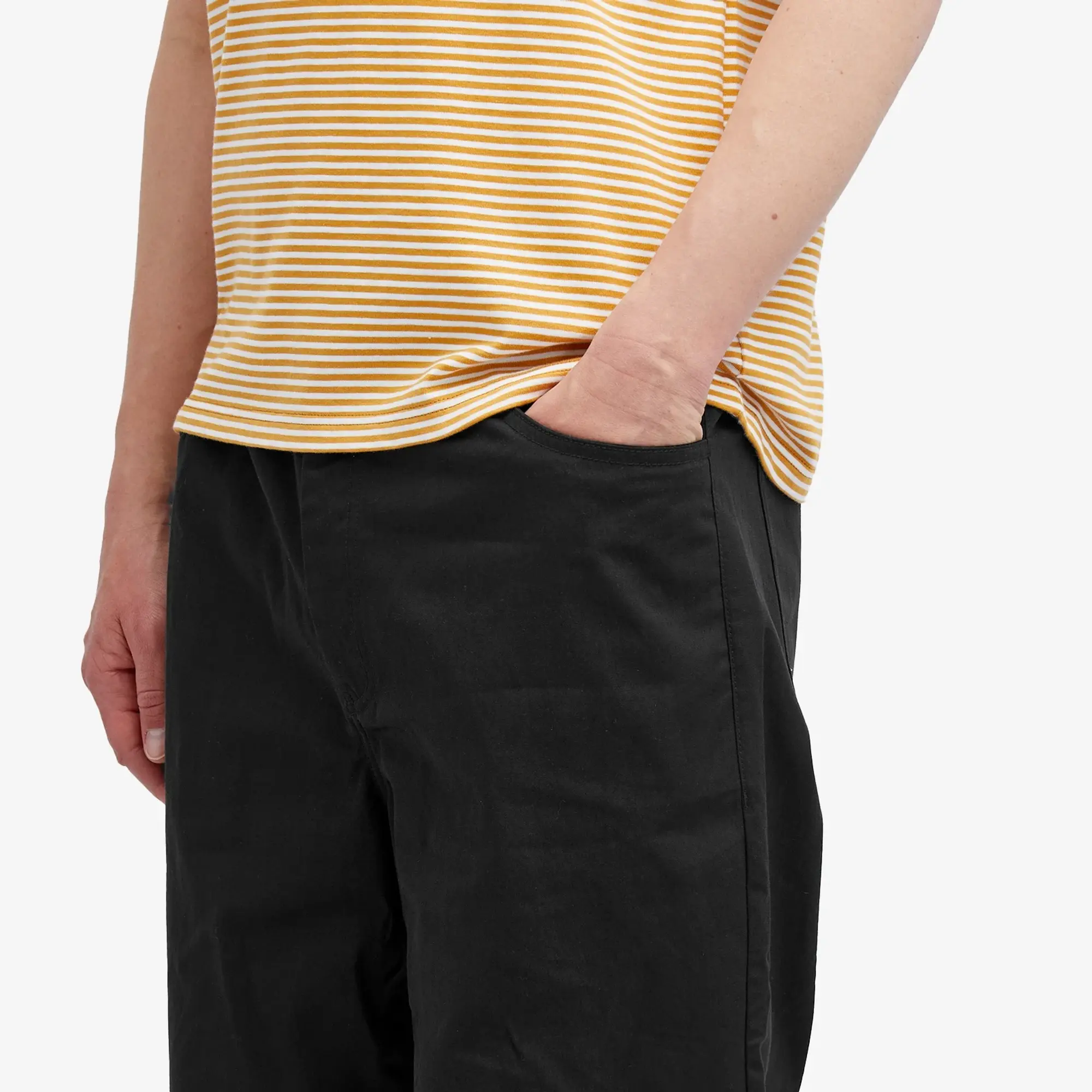 Norse Projects Men's Ragnar Broken Twill Pants Black