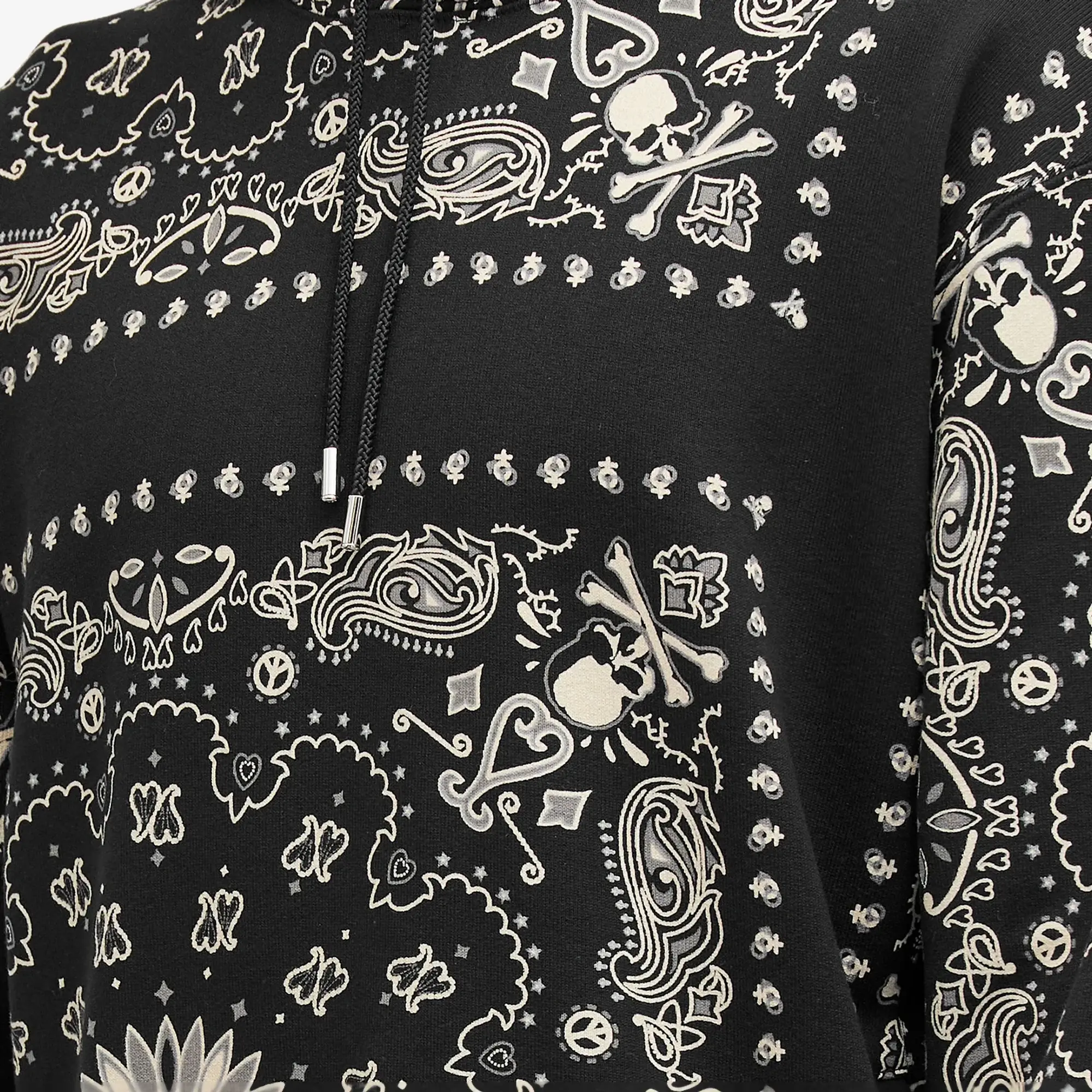 MASTERMIND WORLD Men's Bandana Hoodie Black