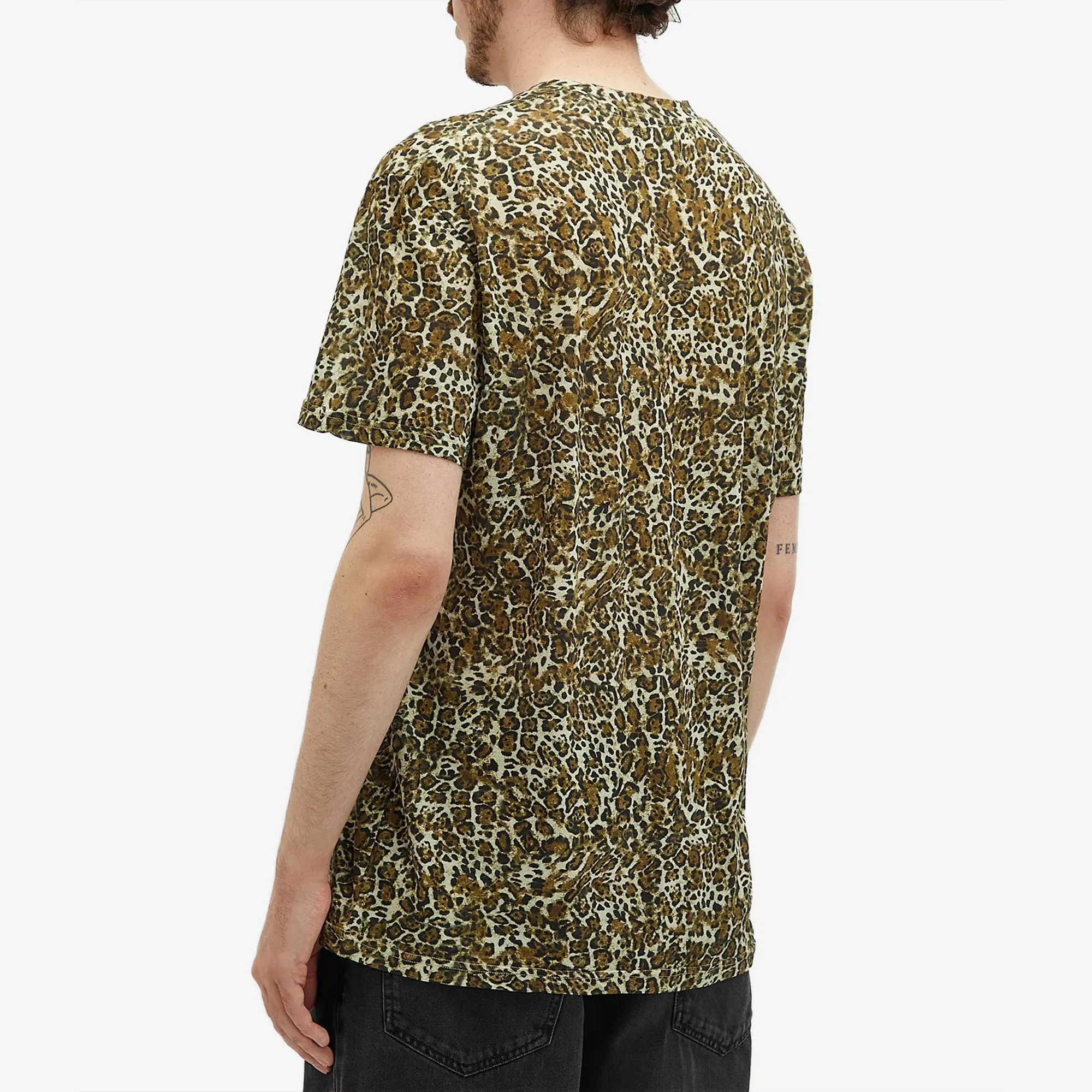 Isabel Marant Men's Luk Leopard Print T-Shirt