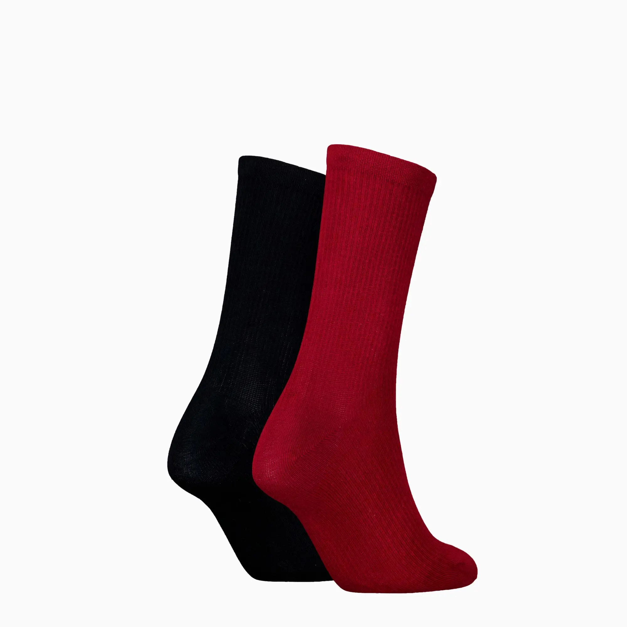 PUMA Classic Socks 2 Pack Women, Red Combo