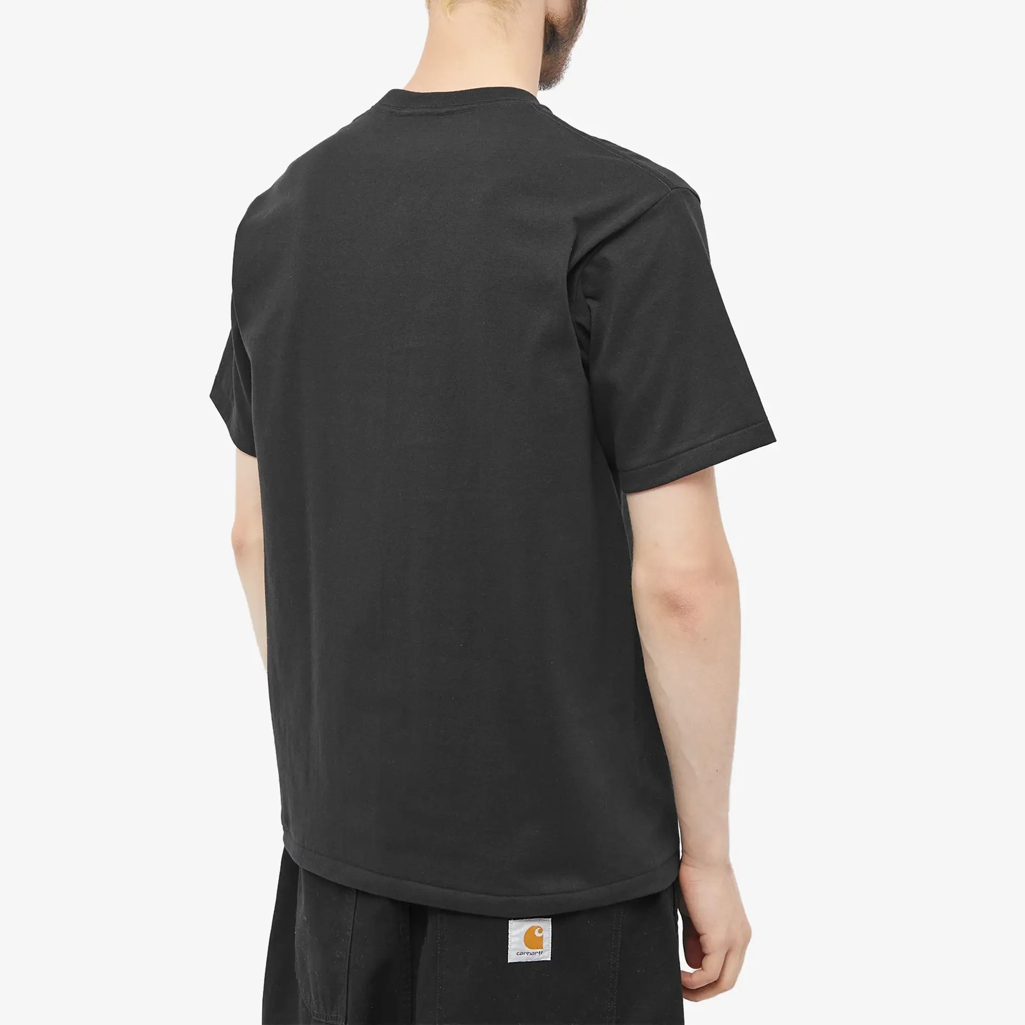 A Bathing Ape Men's Colour Camo College T-Shirt Black/Navy