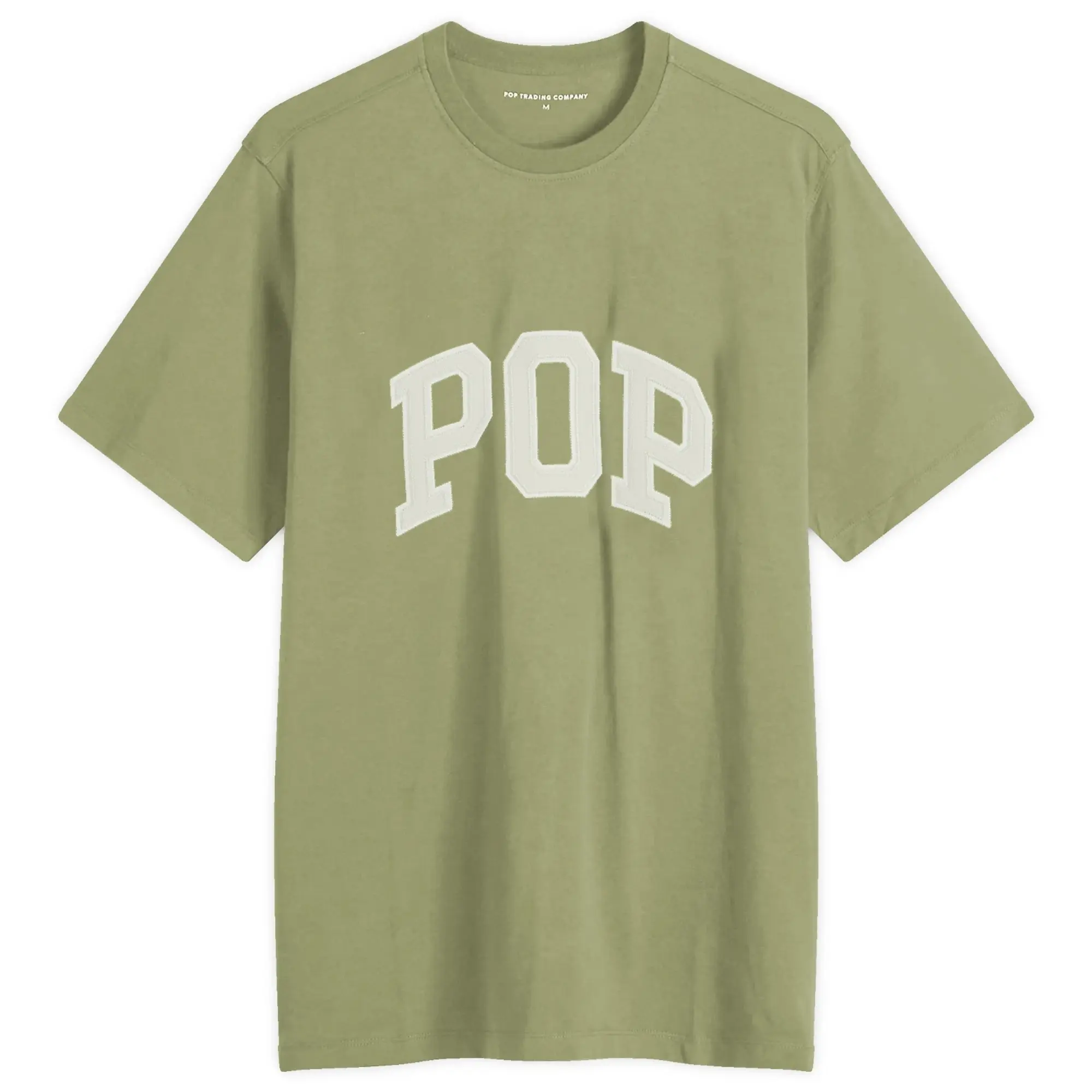 Pop Trading Company Men's Arch Logo T-Shirt Four Leaf Clover