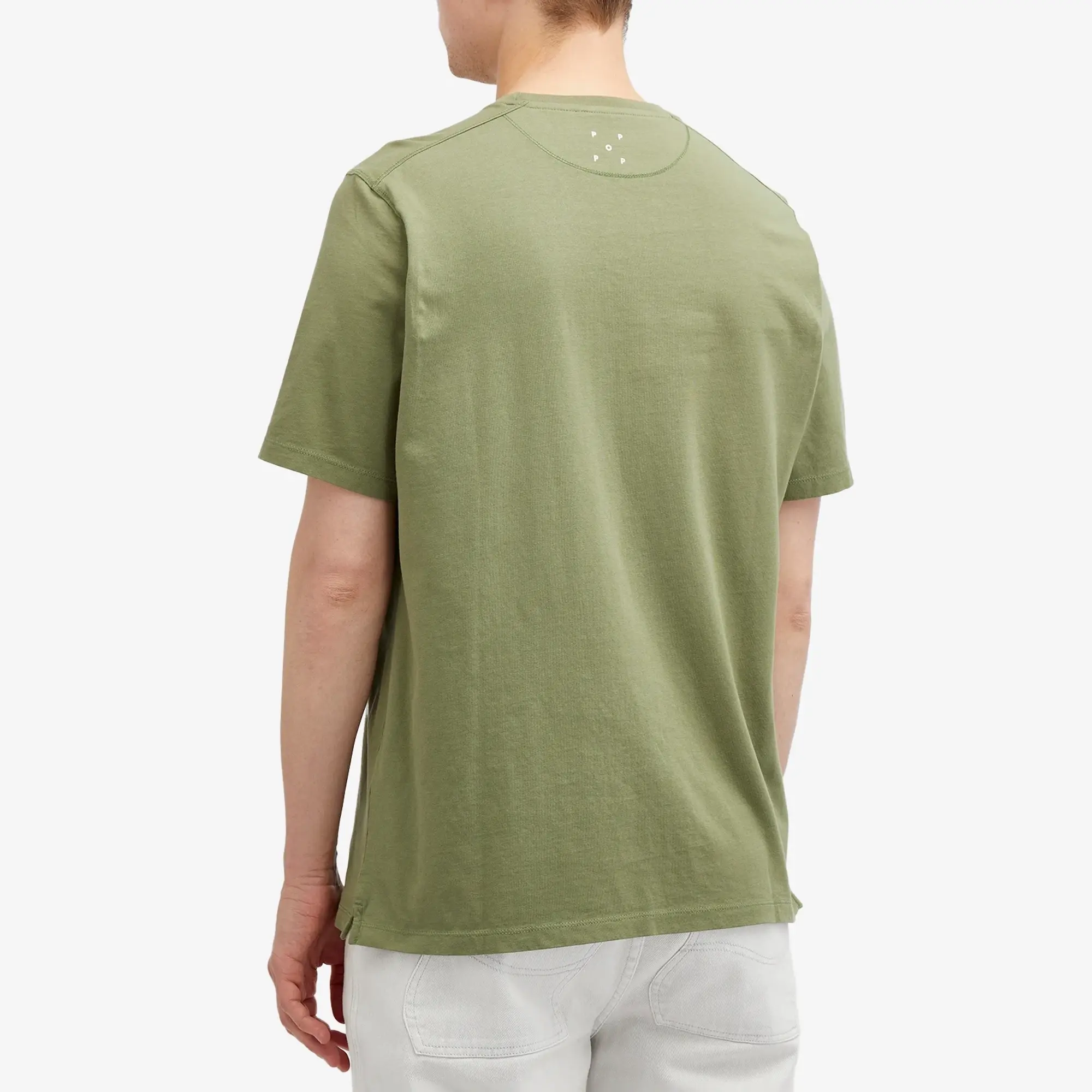 Pop Trading Company Men's Arch Logo T-Shirt Four Leaf Clover