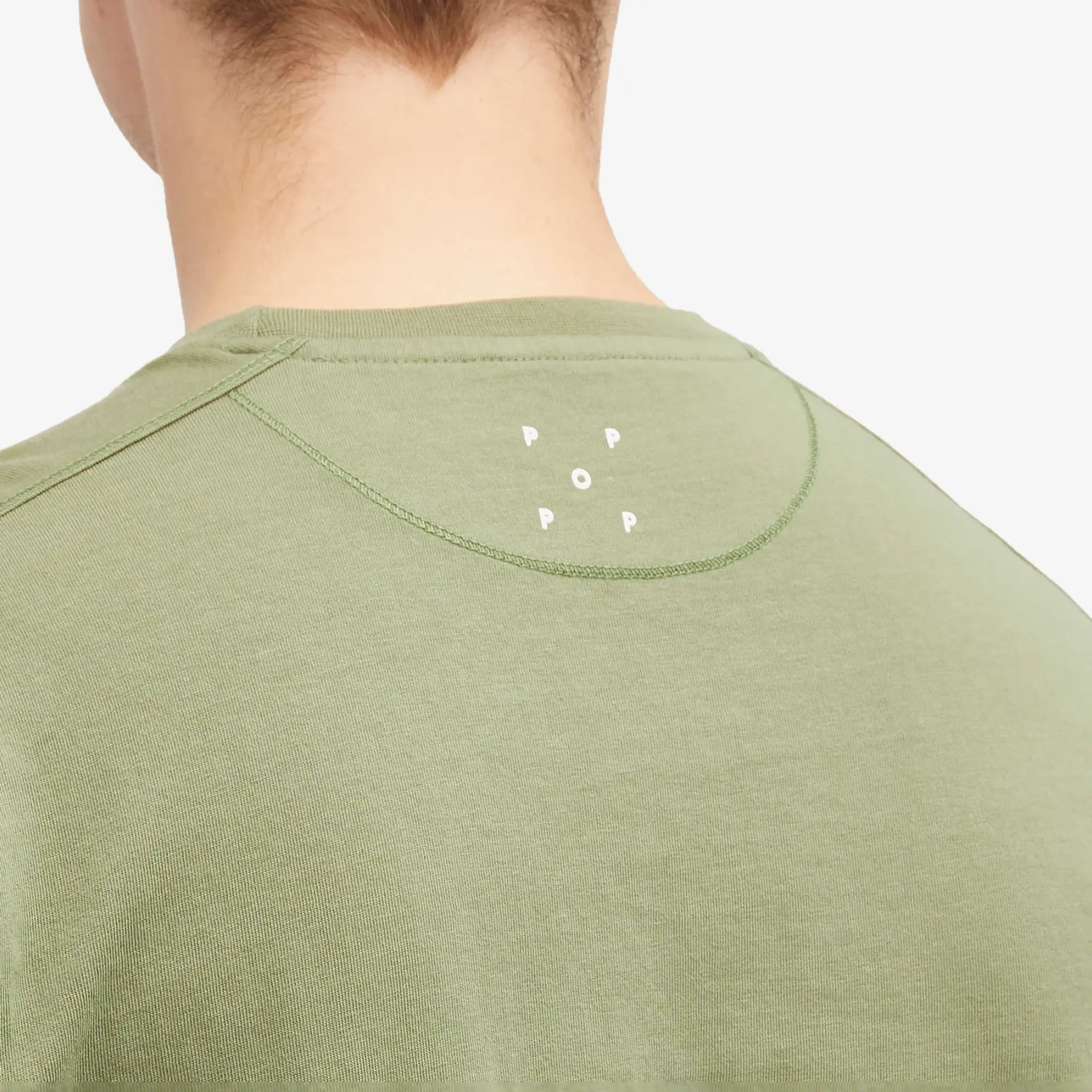 Pop Trading Company Men's Arch Logo T-Shirt Four Leaf Clover
