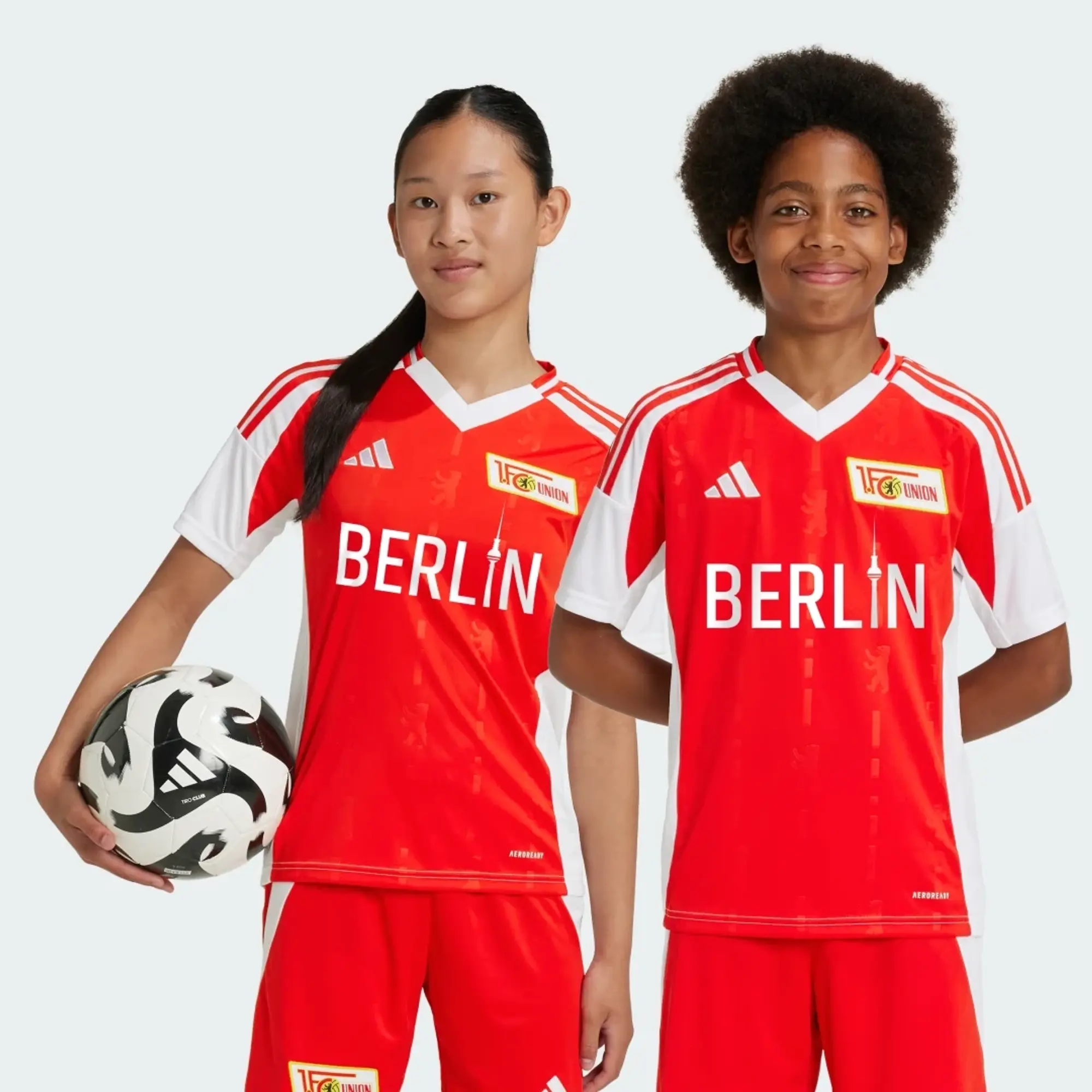 adidas Union Berlin Kids SS Home Shirt 2024/25