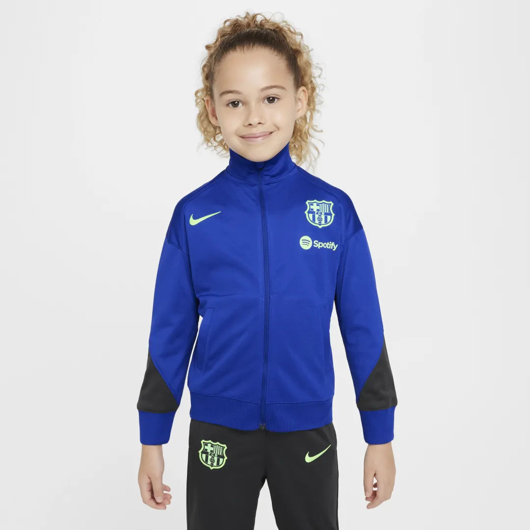 Nike FC Barcelona 24 25 Little Kids Dri FIT Strike Third Tracksuit