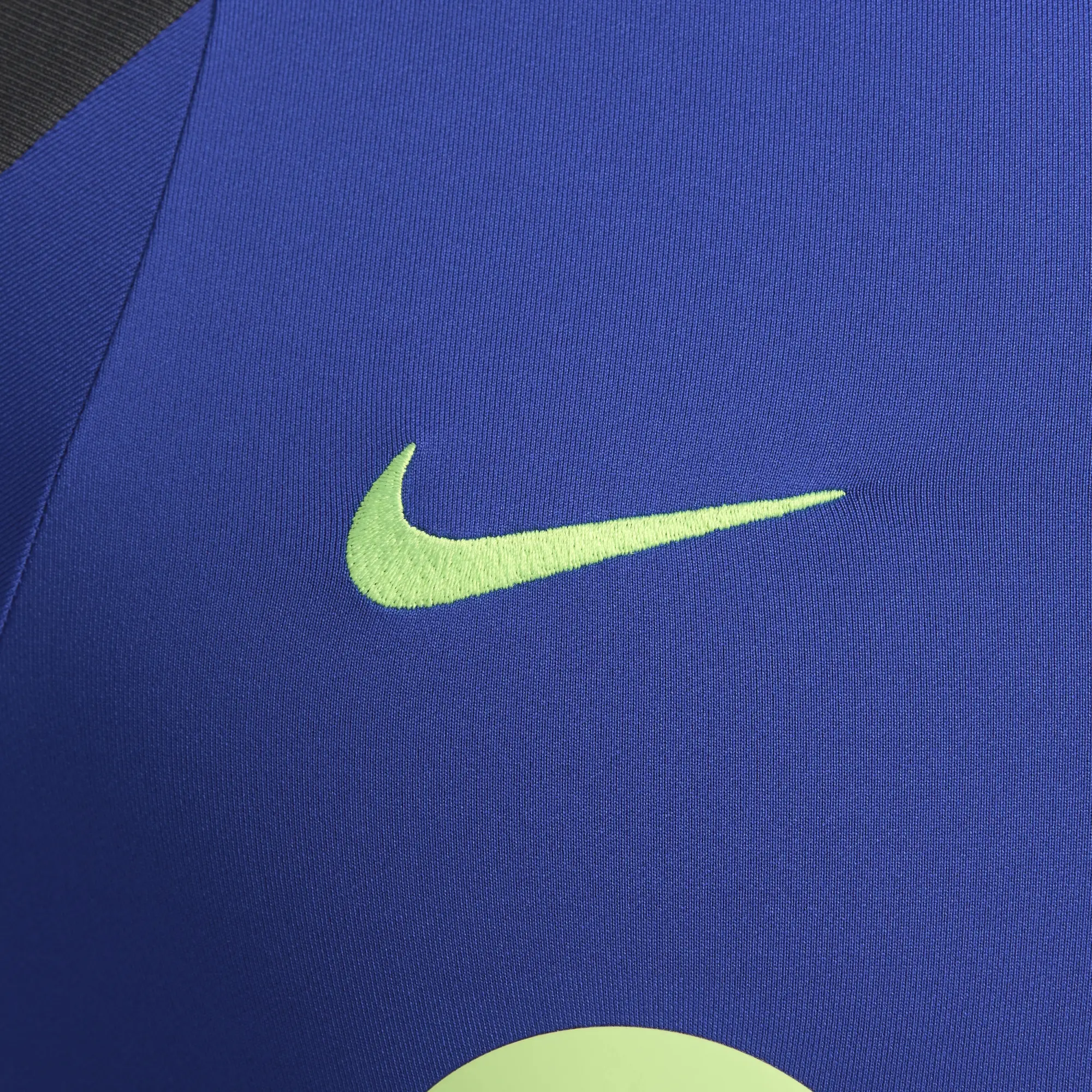 Nike Barcelona Dri-Fit 1/4 Zip L/S Strike Drill Top - Royal/Grey - 2024-2025