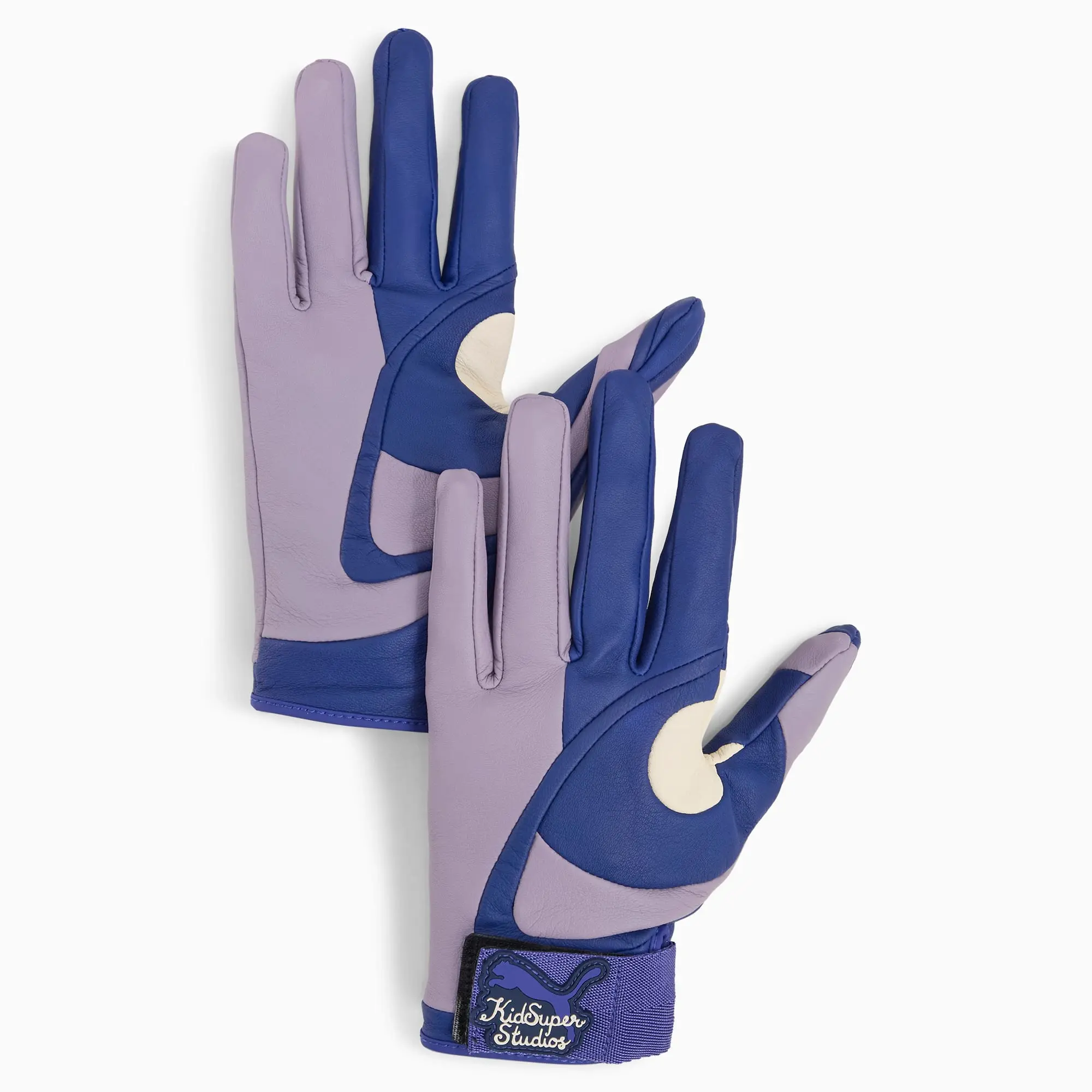 PUMA x Kidsuper Gloves Men, Island Pink/Blissful Blue