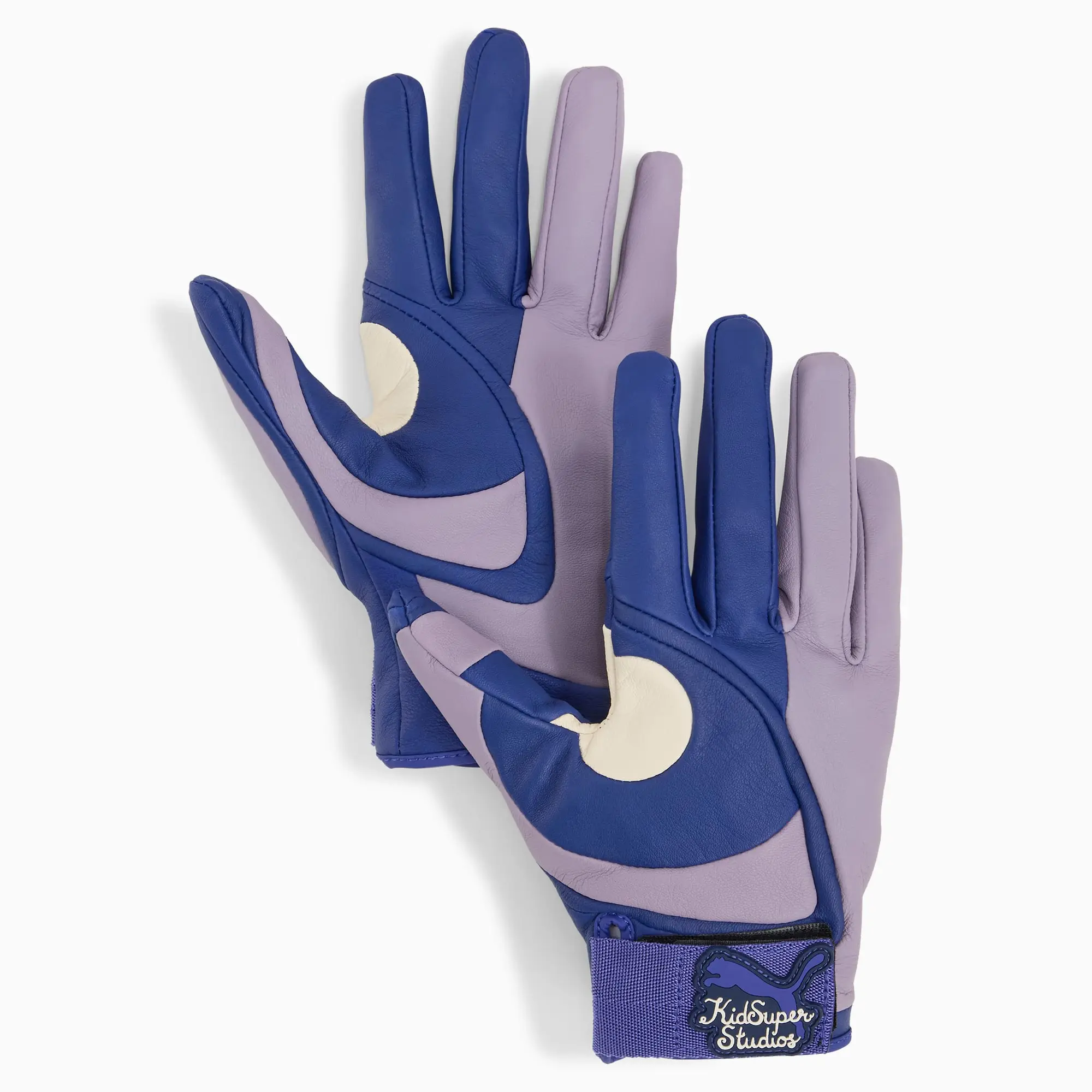 PUMA x Kidsuper Gloves Men, Island Pink/Blissful Blue