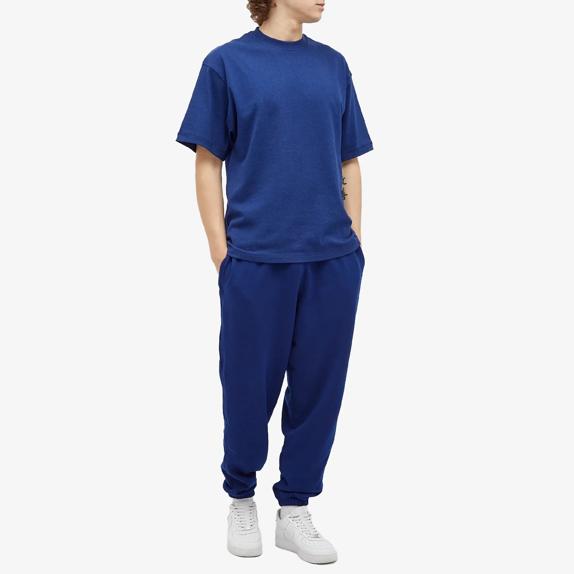 Nike Wool Classics Flc Pant Men Sweatpants Blue