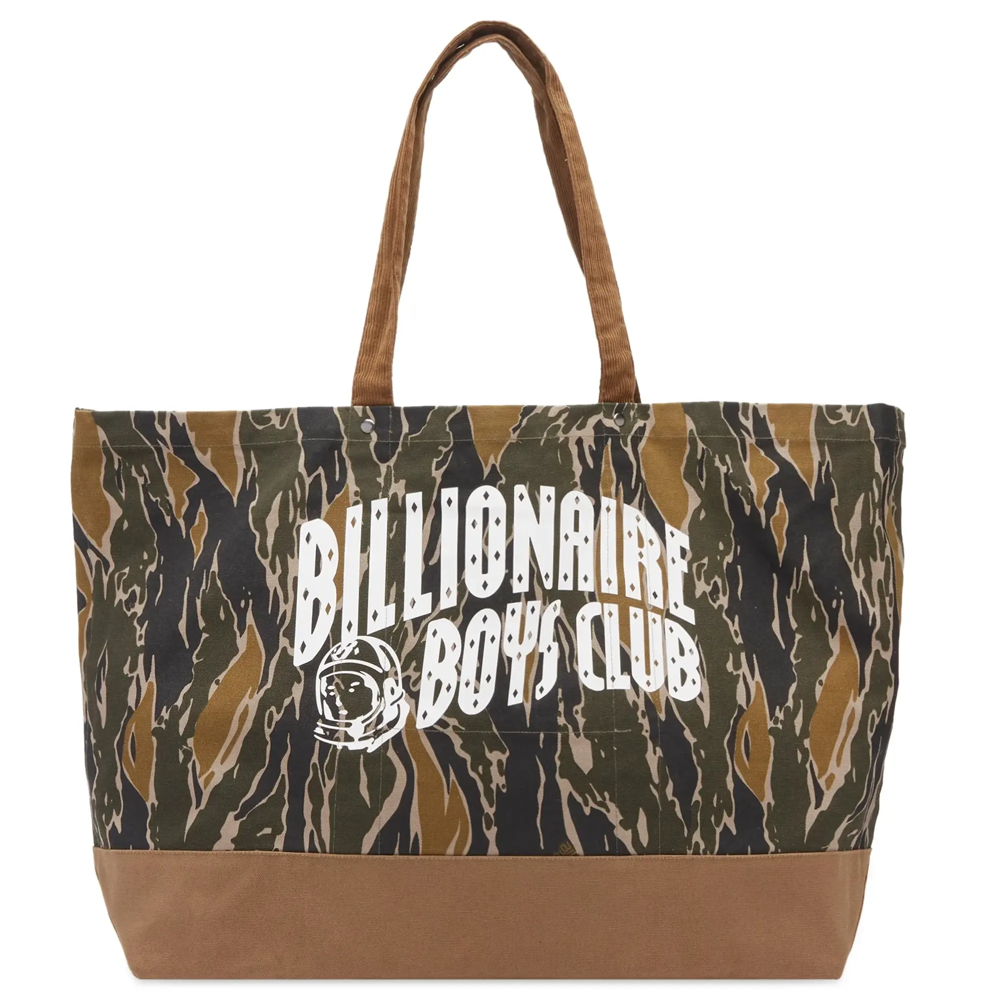 Billionaire Boys Club Men's Arch Logo Camo Tote Bag Green