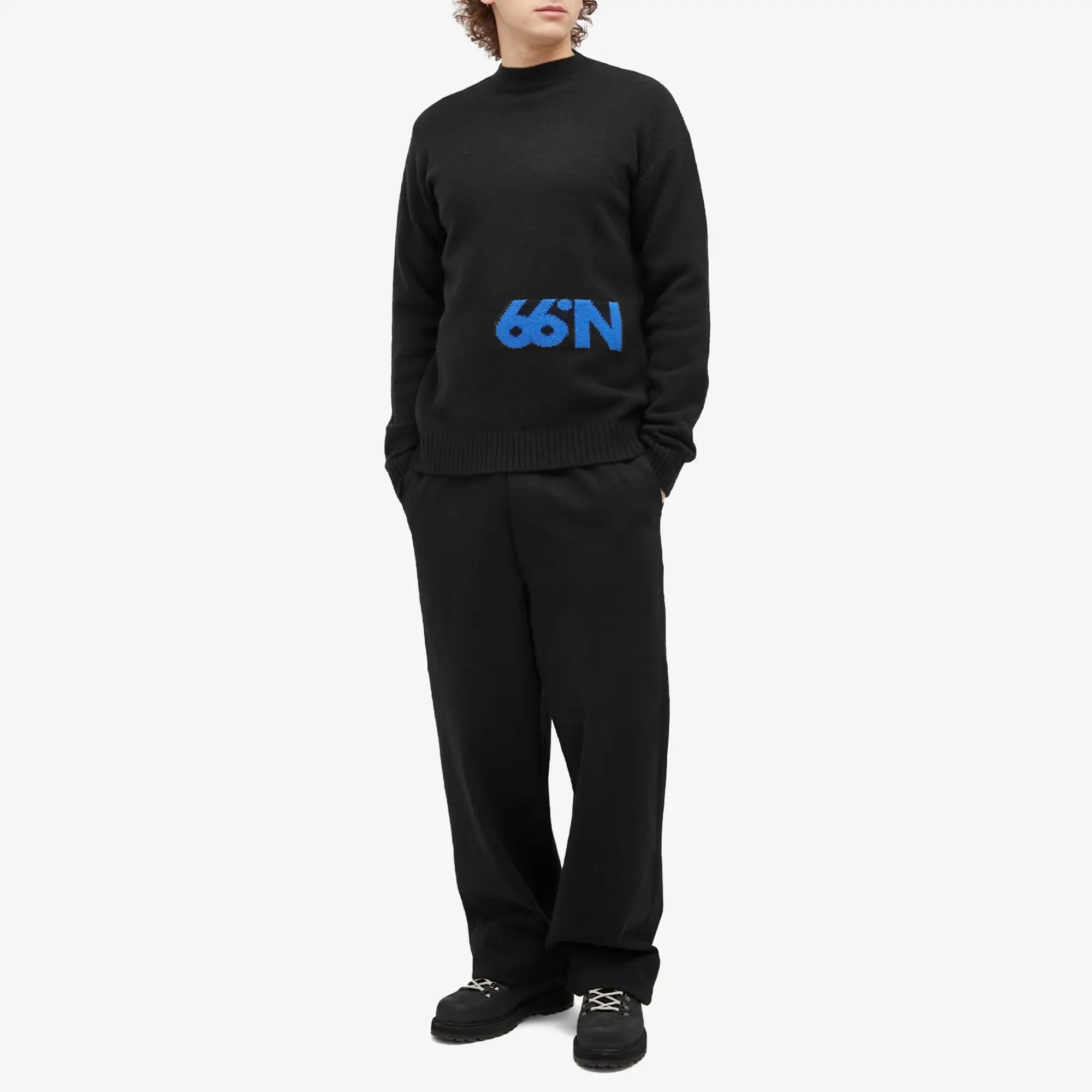 66° North Men's Nordurmyri Jumper Black Midnight