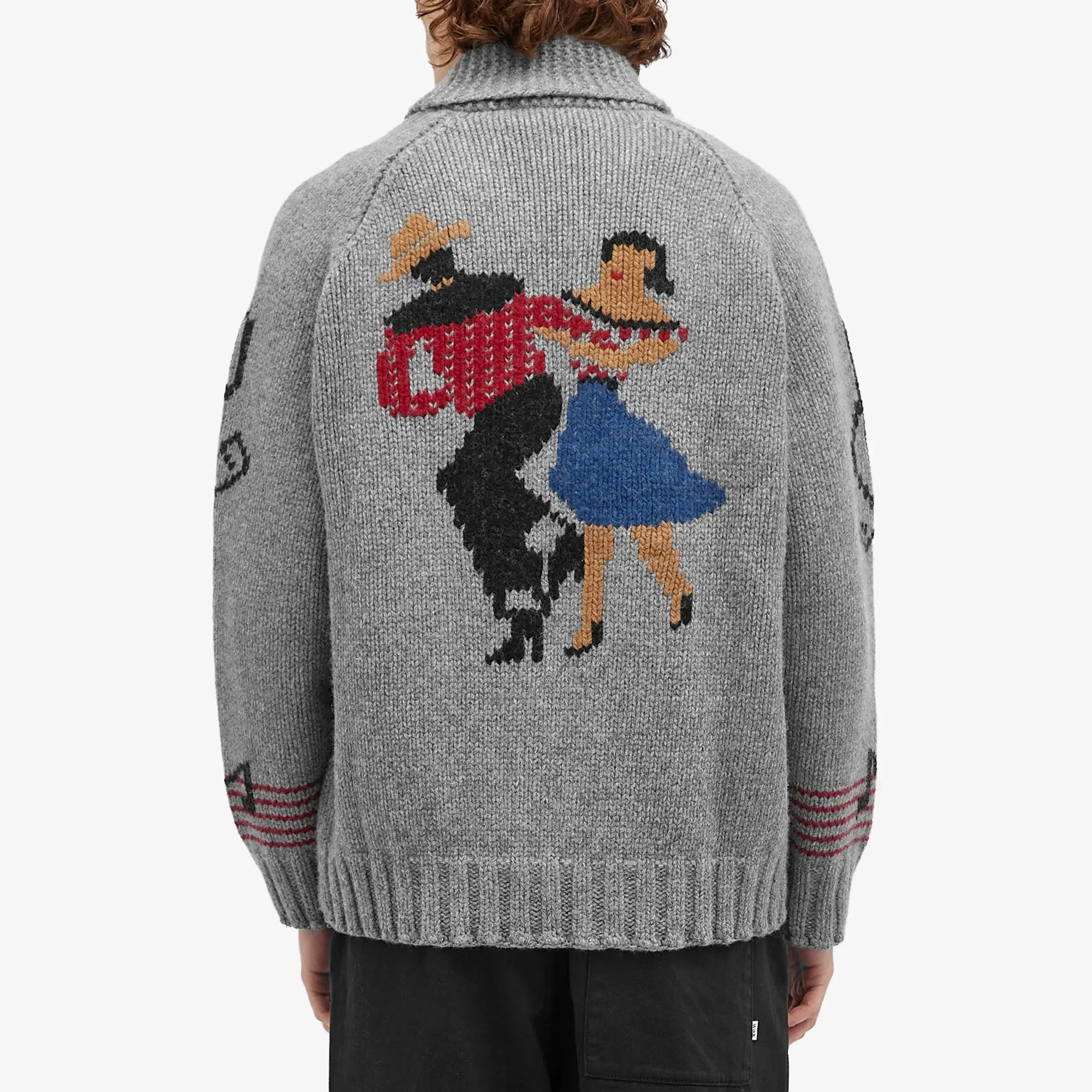 YMC Men's Cowichan Cardigan Grey