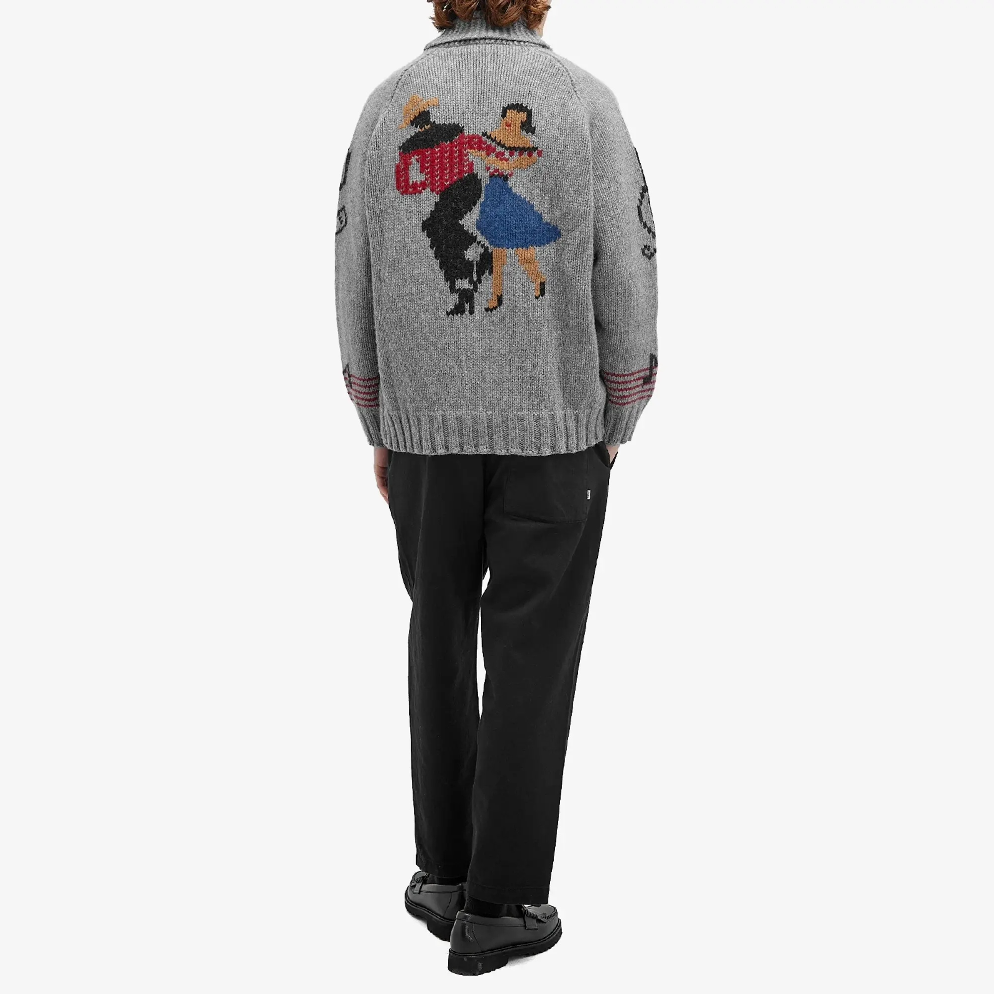 YMC Men's Cowichan Cardigan Grey