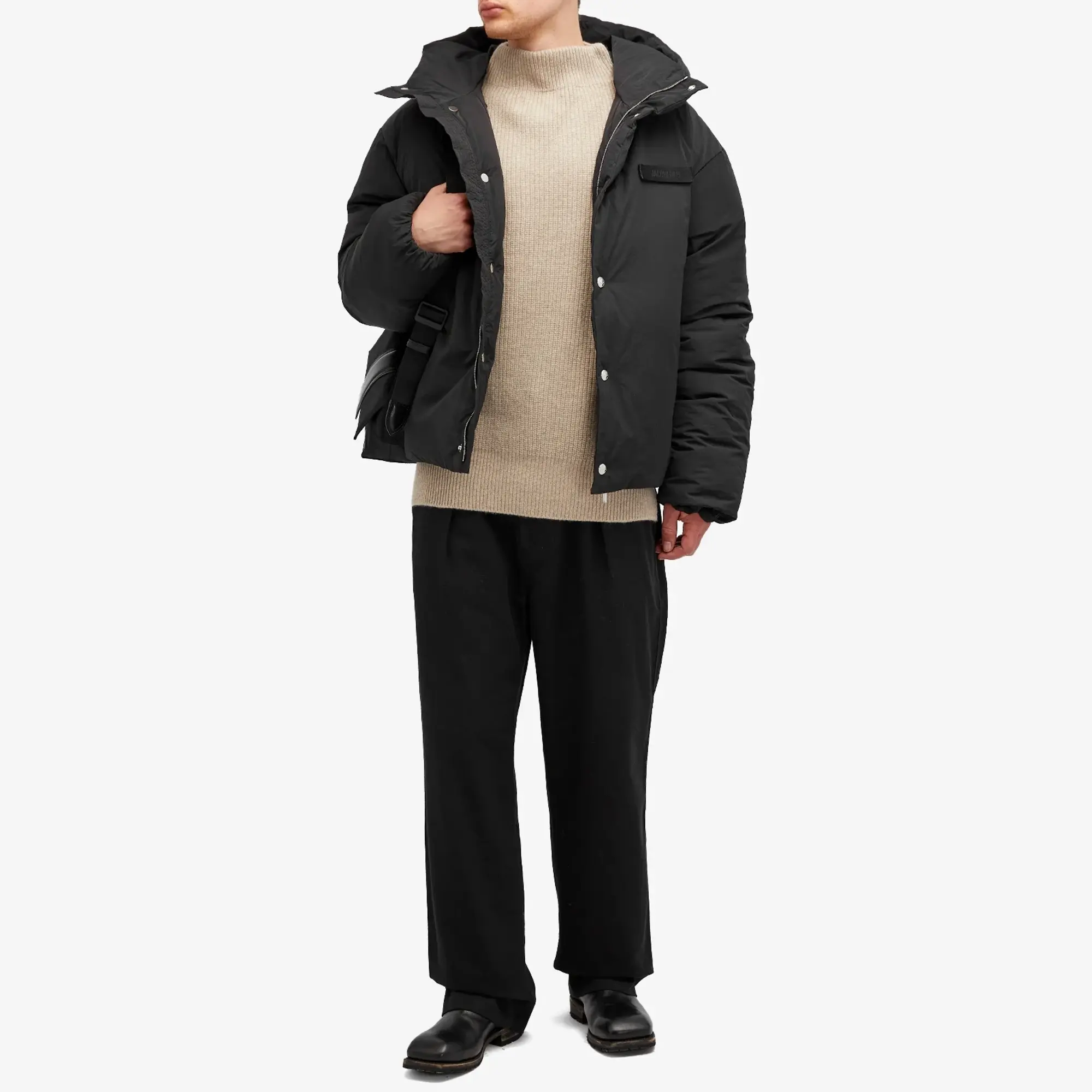 Jacquemus Men's Puffer Jacket Black