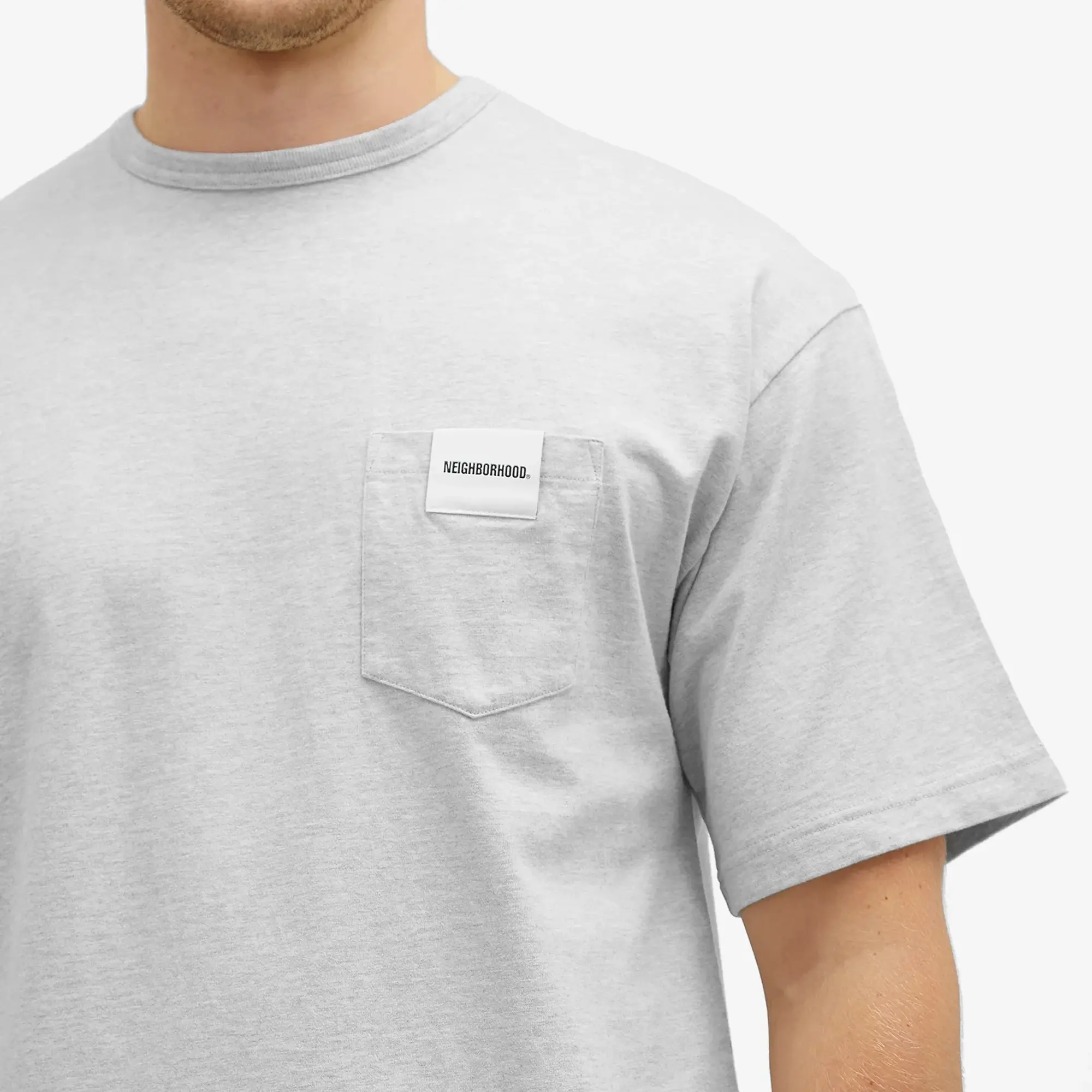 Neighborhood Men's Classic Pocket T-Shirt Grey
