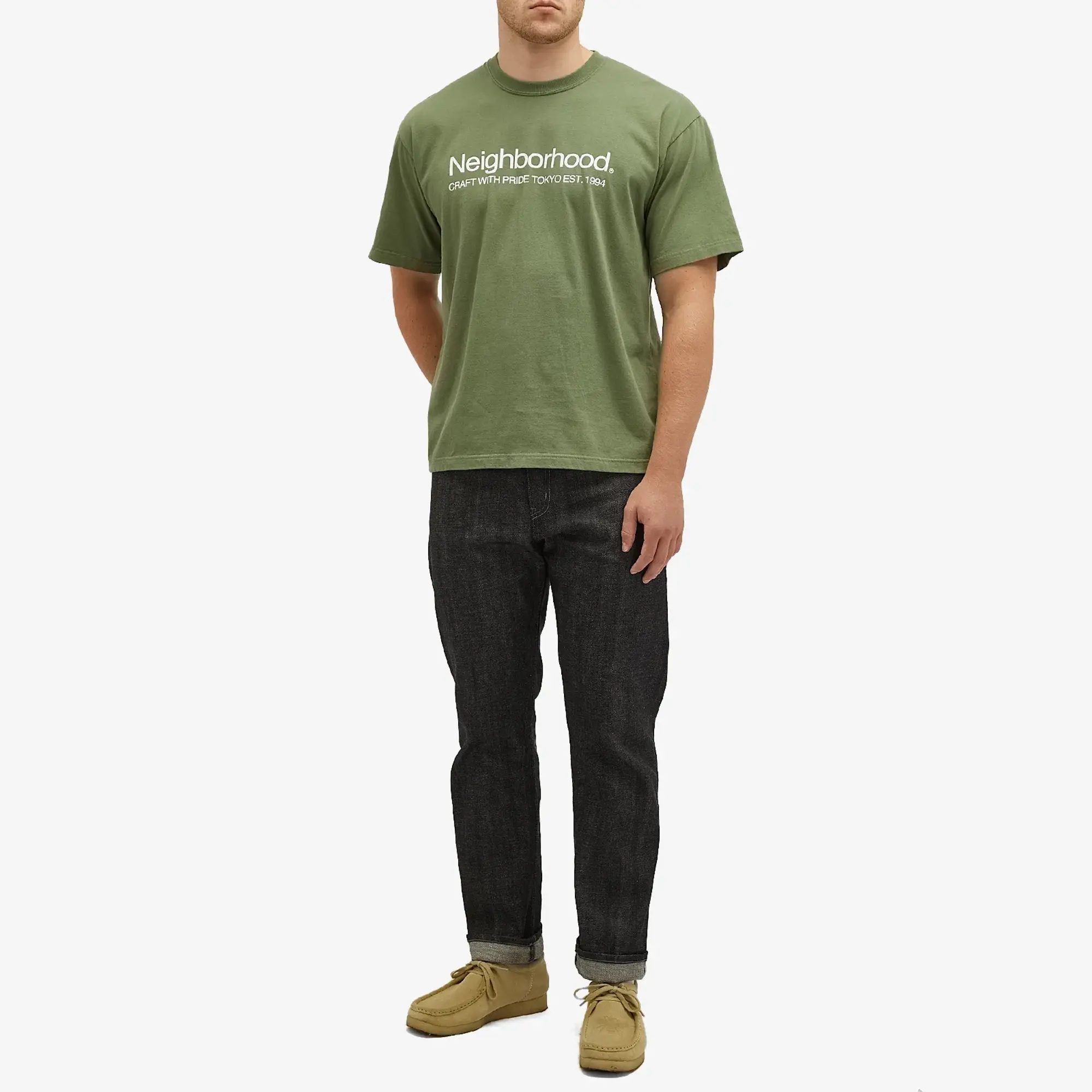 Neighborhood Men's SS-11 T-Shirt Olive Drab