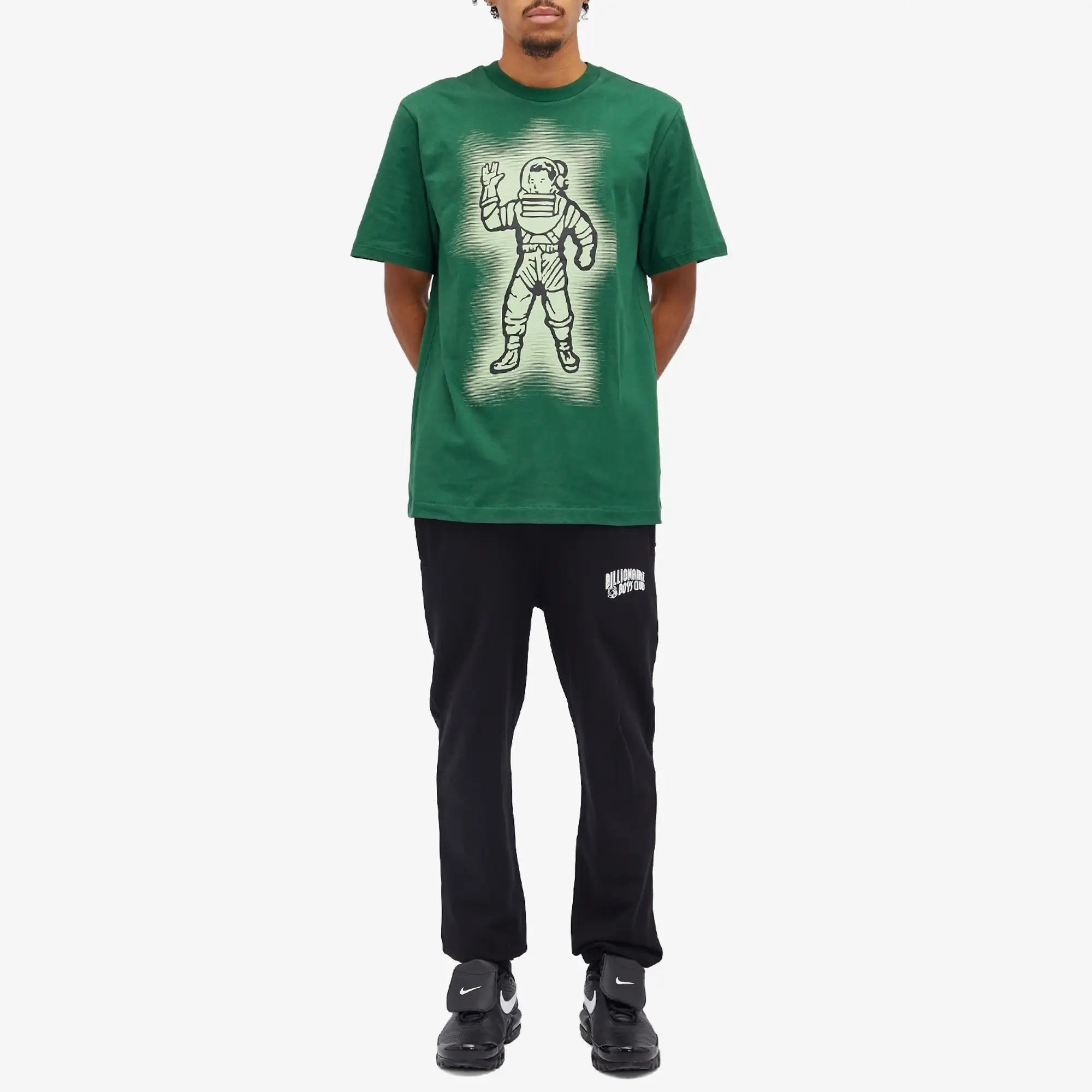 Billionaire Boys Club Men's Glow Standing Astro T-Shirt Green