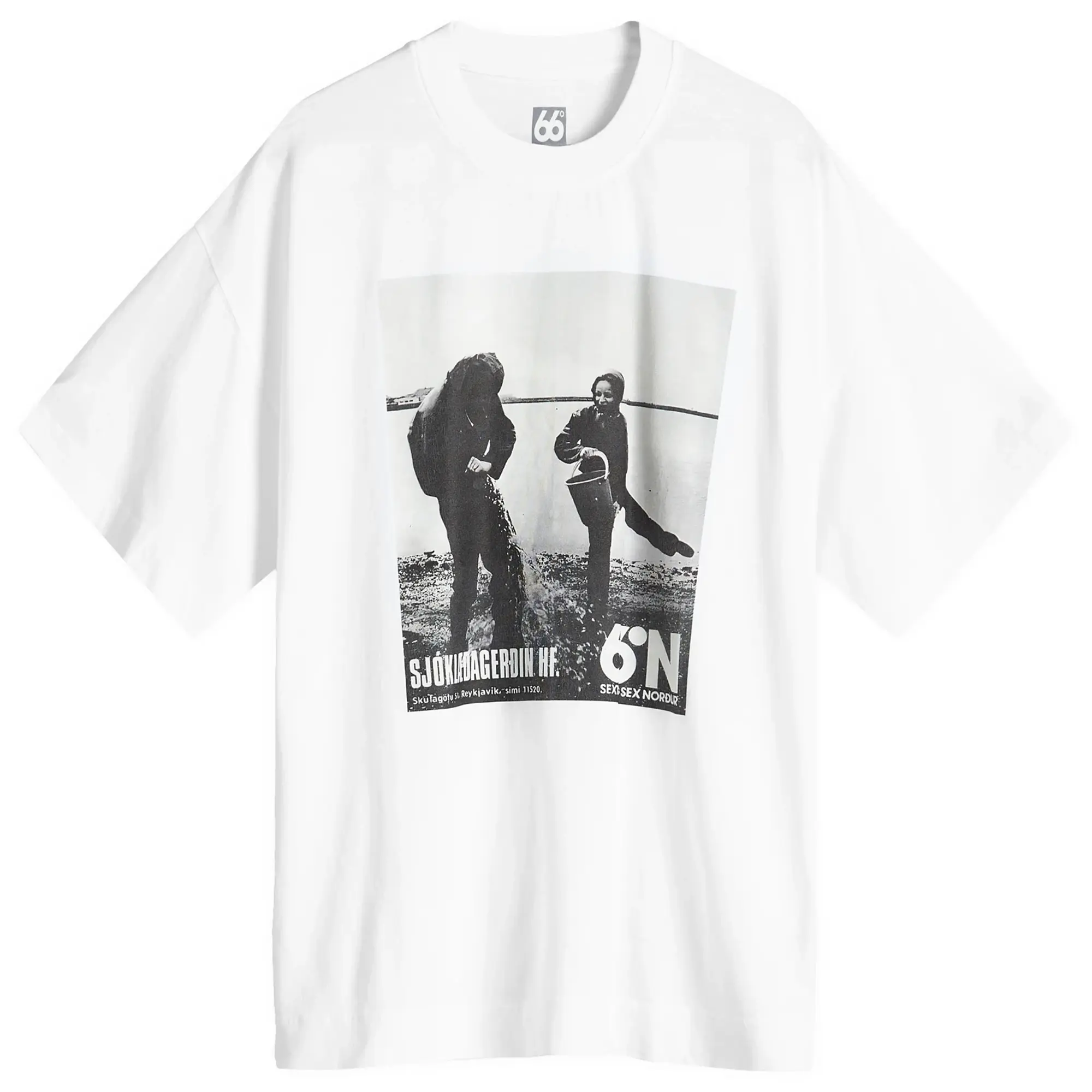 66° North Men's Heritage T-Shirt White
